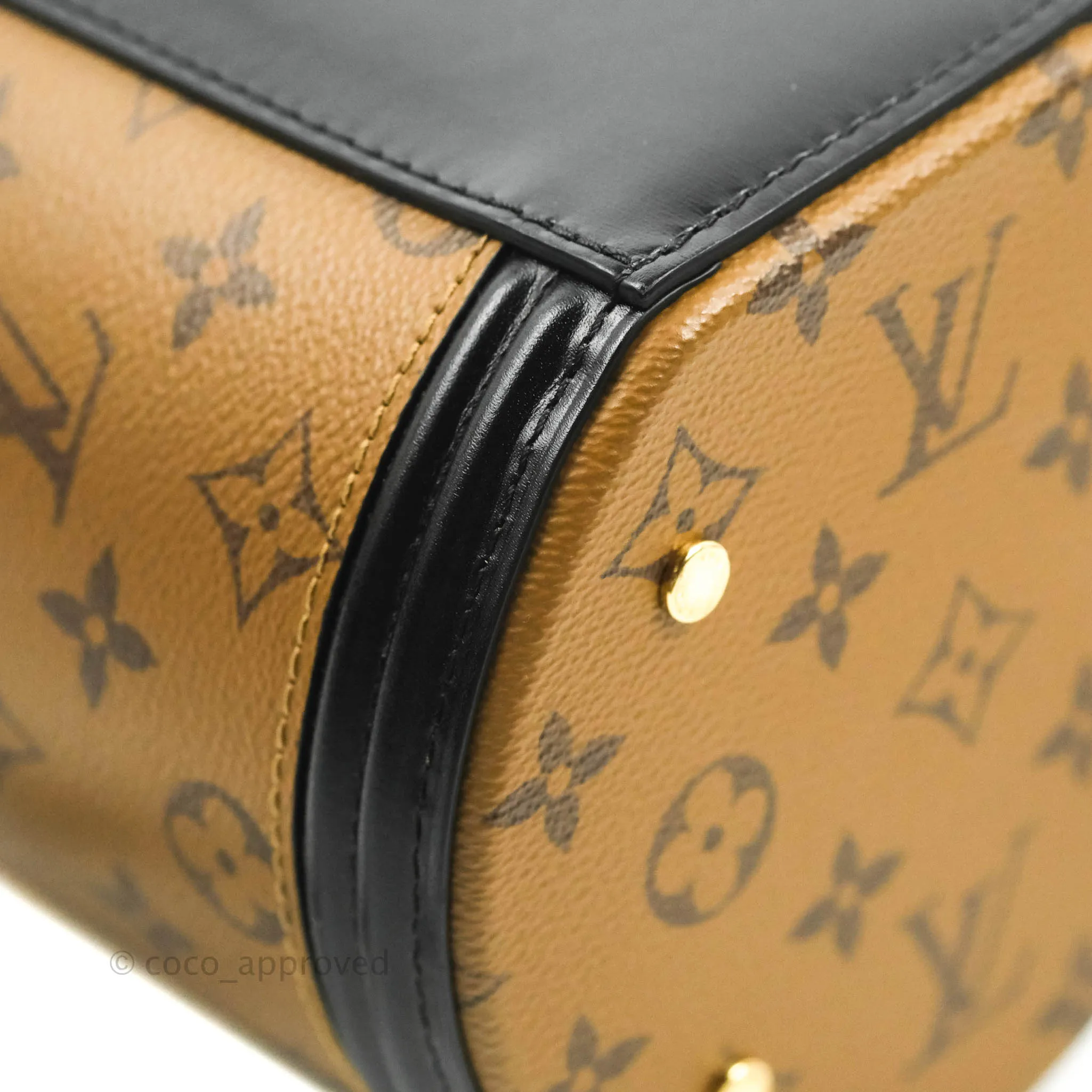 Louis Vuitton Monogram Canvas Reverse Cannes Bag