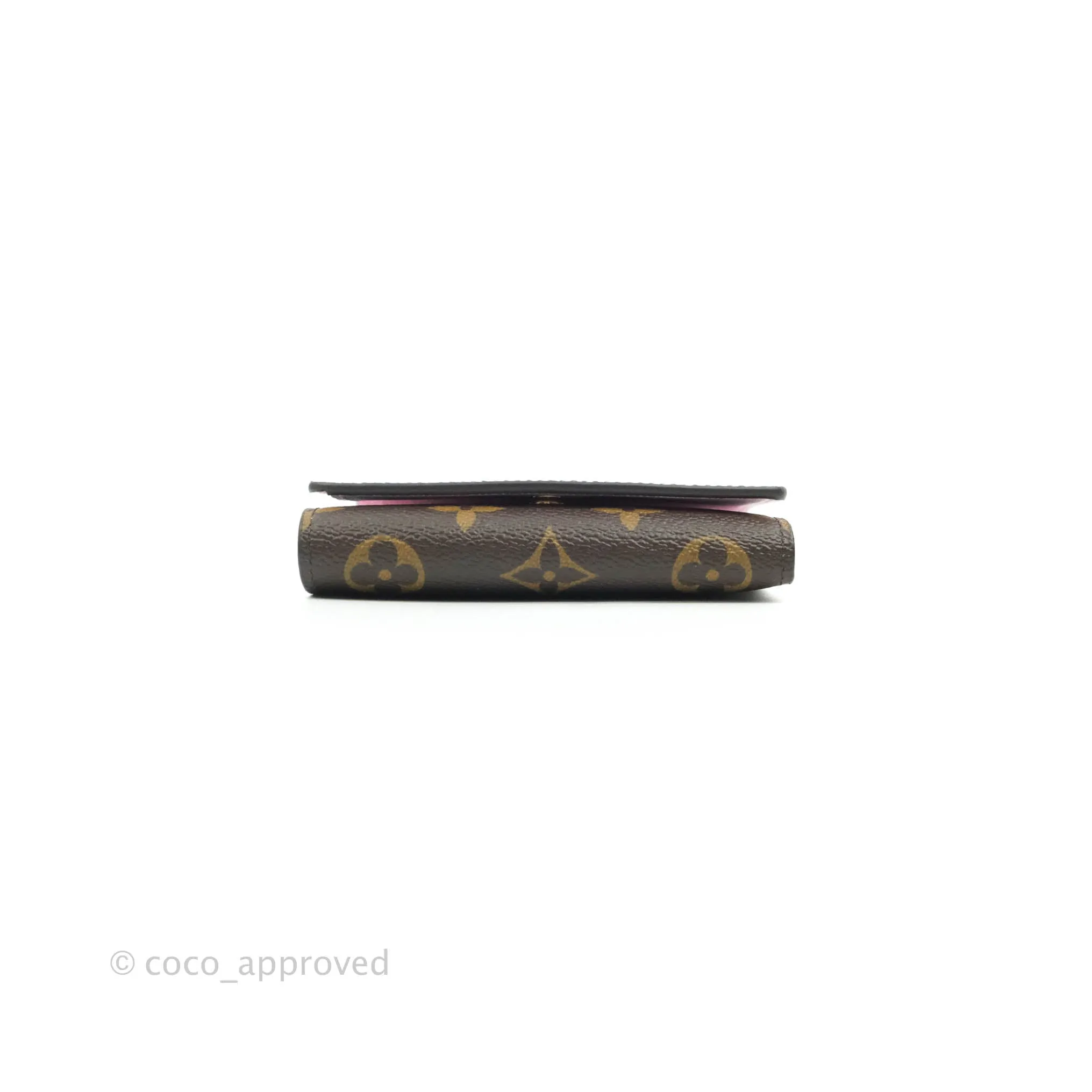 Louis Vuitton Monogram Christmas Animation Japanese Garden Victorine Wallet Wisteria Pink