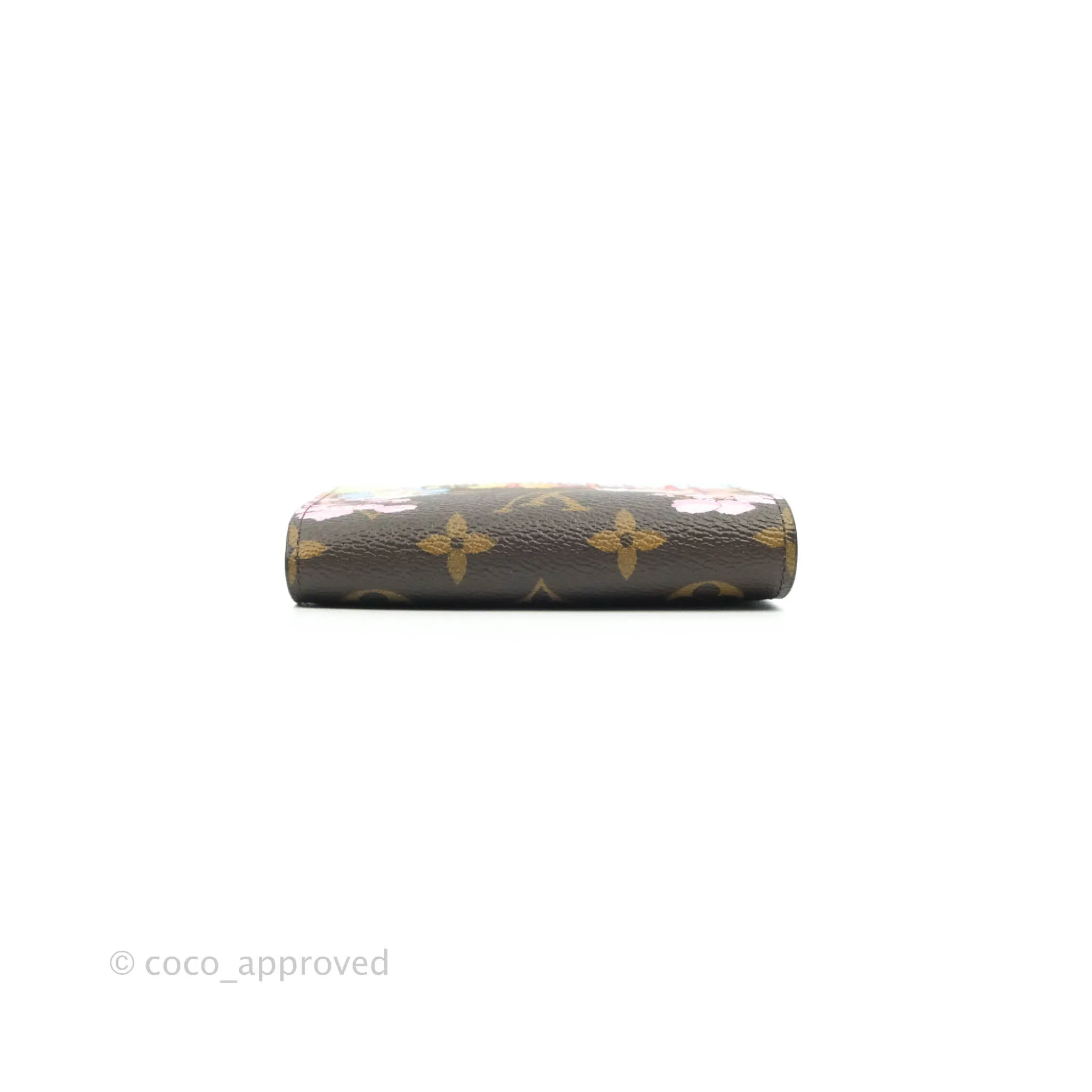 Louis Vuitton Monogram Christmas Animation Japanese Garden Victorine Wallet Wisteria Pink