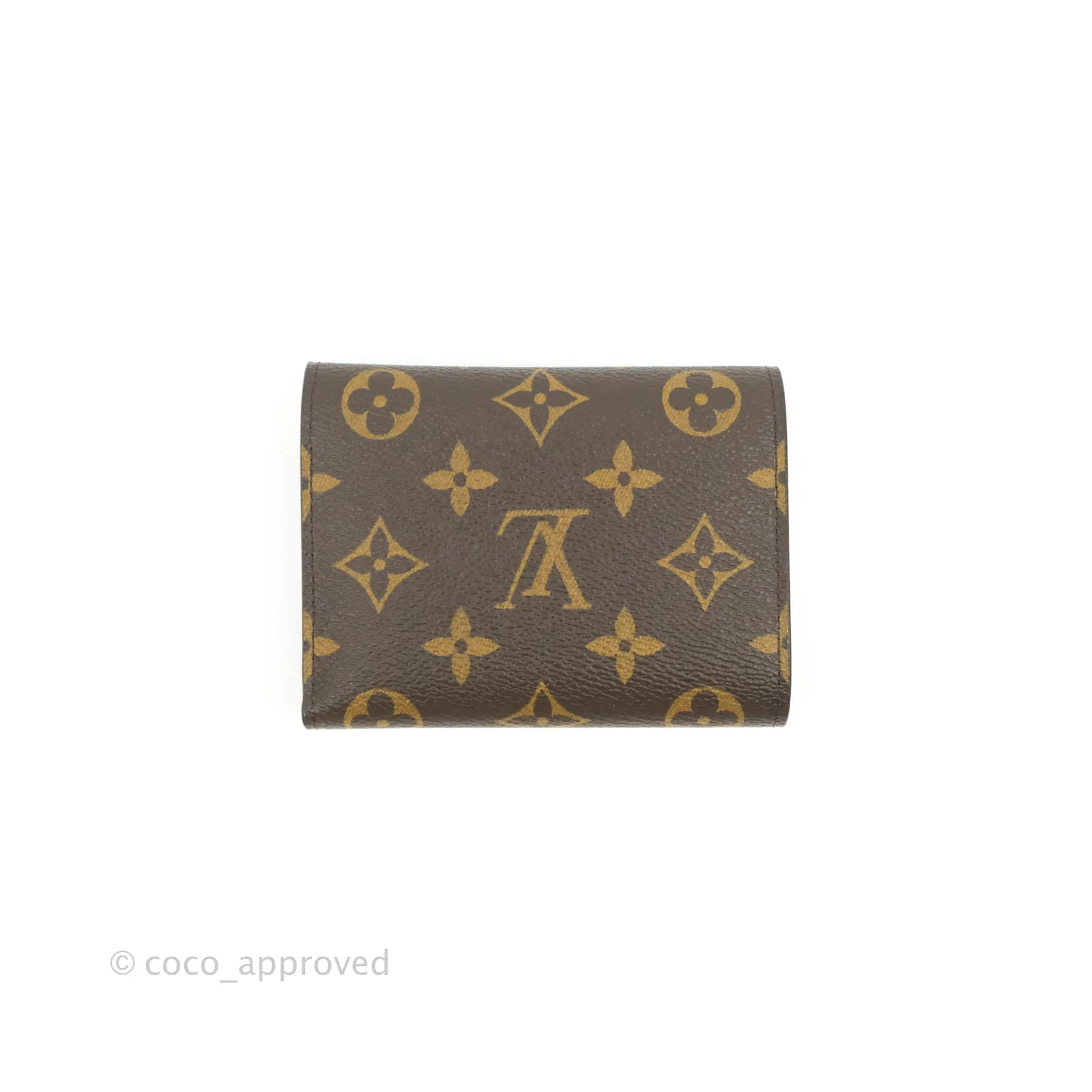 Louis Vuitton Monogram Christmas Animation Japanese Garden Victorine Wallet Wisteria Pink