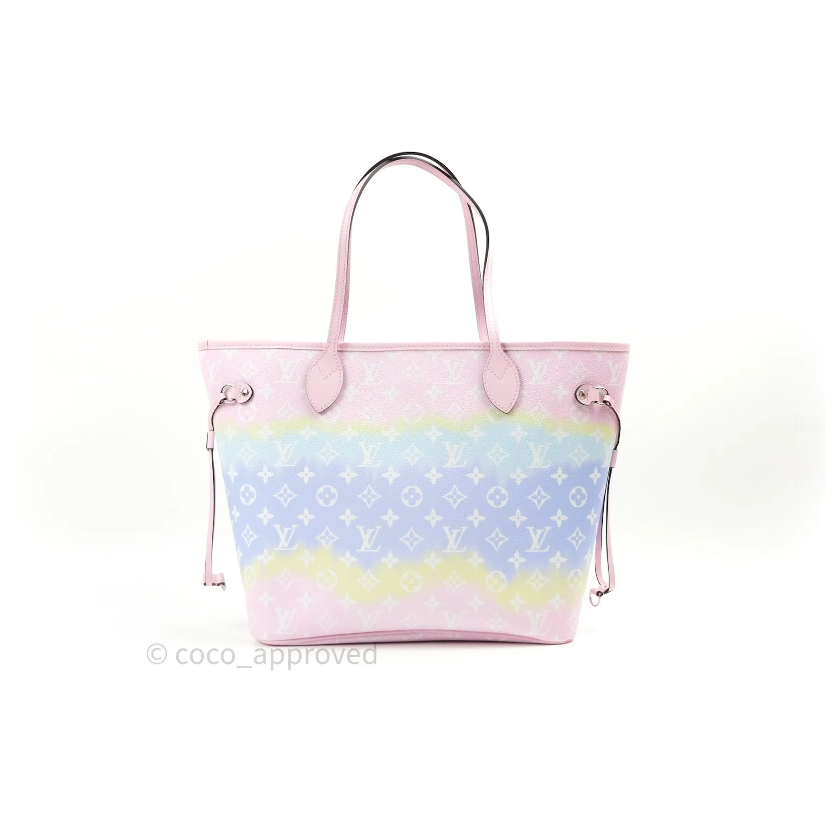 Louis Vuitton  Monogram Escale Neverfull MM Pastel