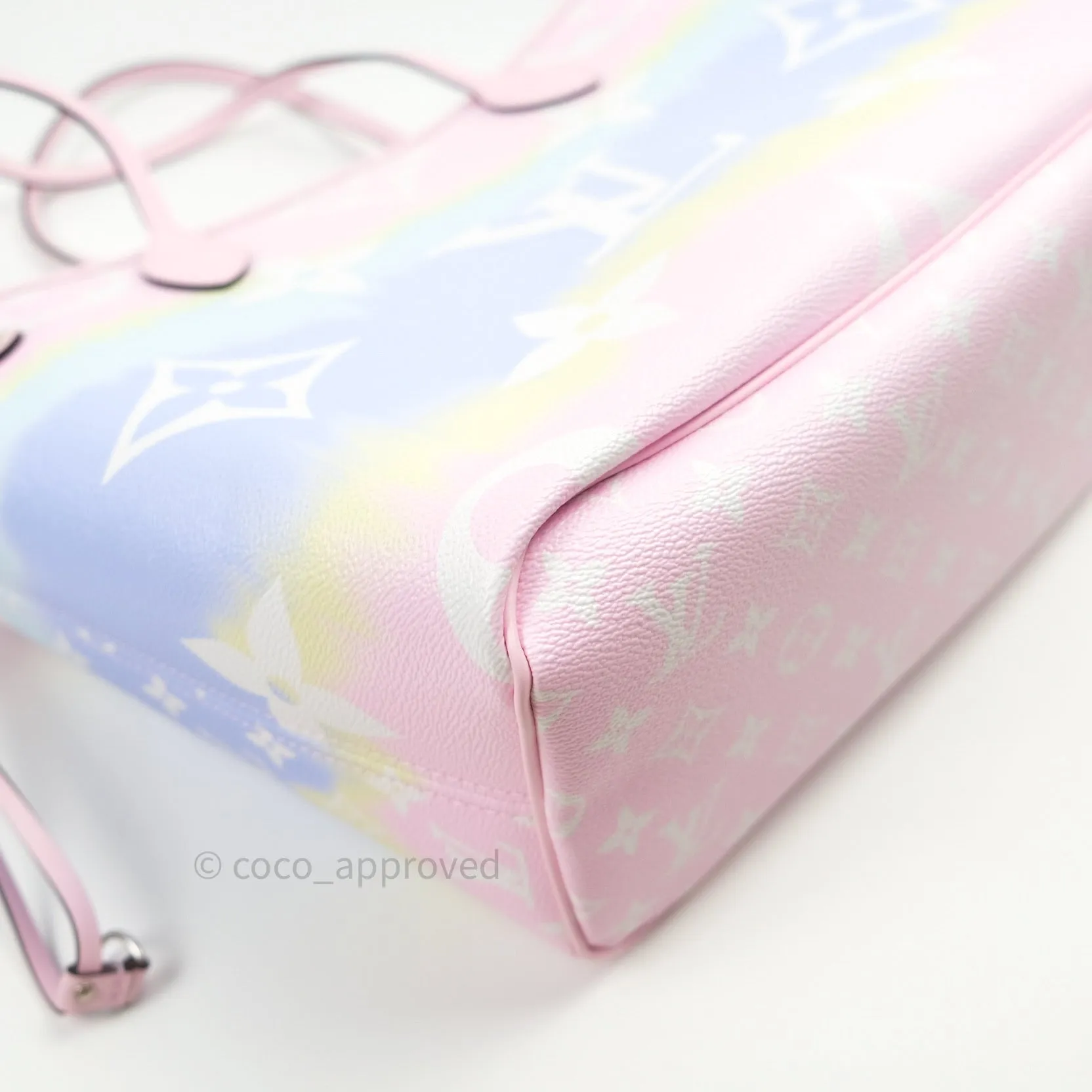 Louis Vuitton  Monogram Escale Neverfull MM Pastel