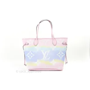 Louis Vuitton  Monogram Escale Neverfull MM Pastel
