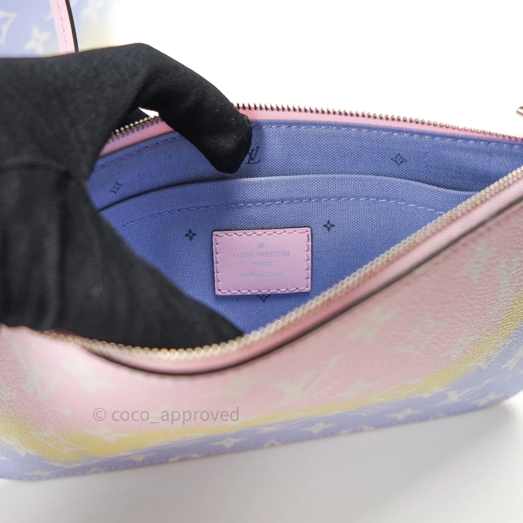 Louis Vuitton  Monogram Escale Neverfull MM Pastel
