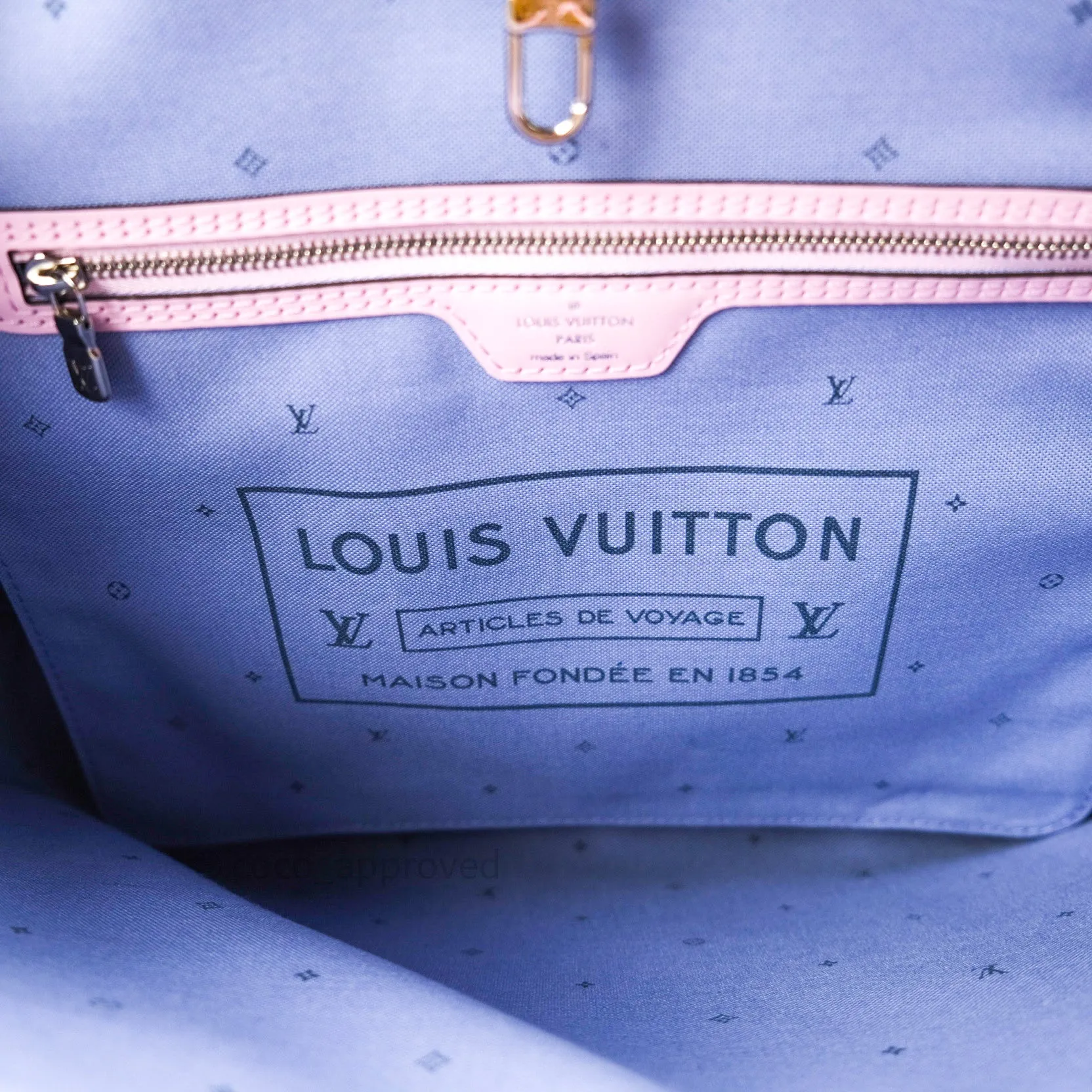 Louis Vuitton  Monogram Escale Neverfull MM Pastel