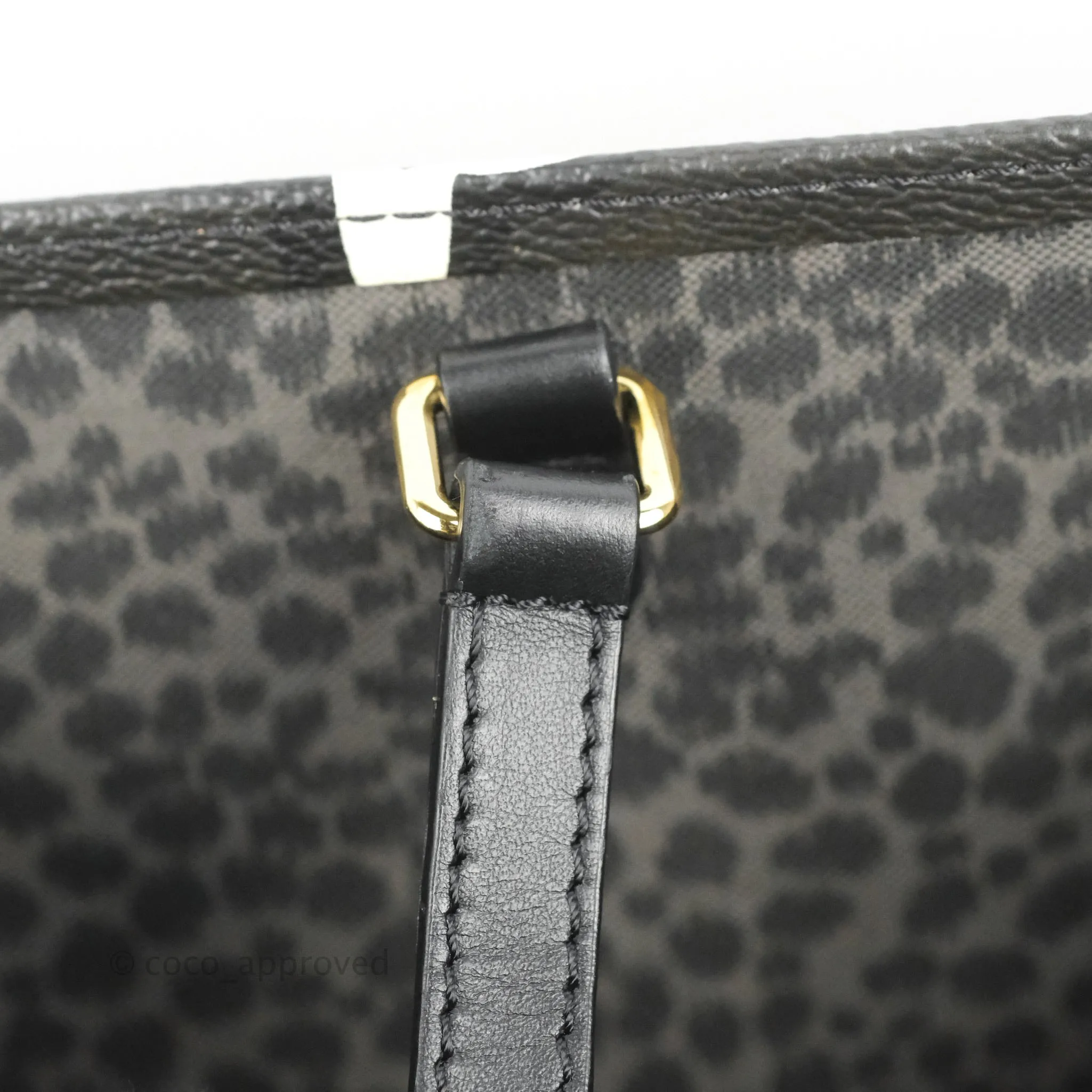 Louis Vuitton Monogram Giant Wild At Heart Onthego GM Black