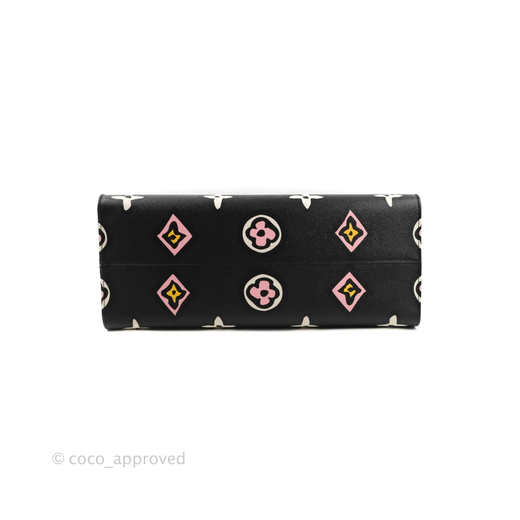 Louis Vuitton Monogram Giant Wild At Heart Onthego GM Black