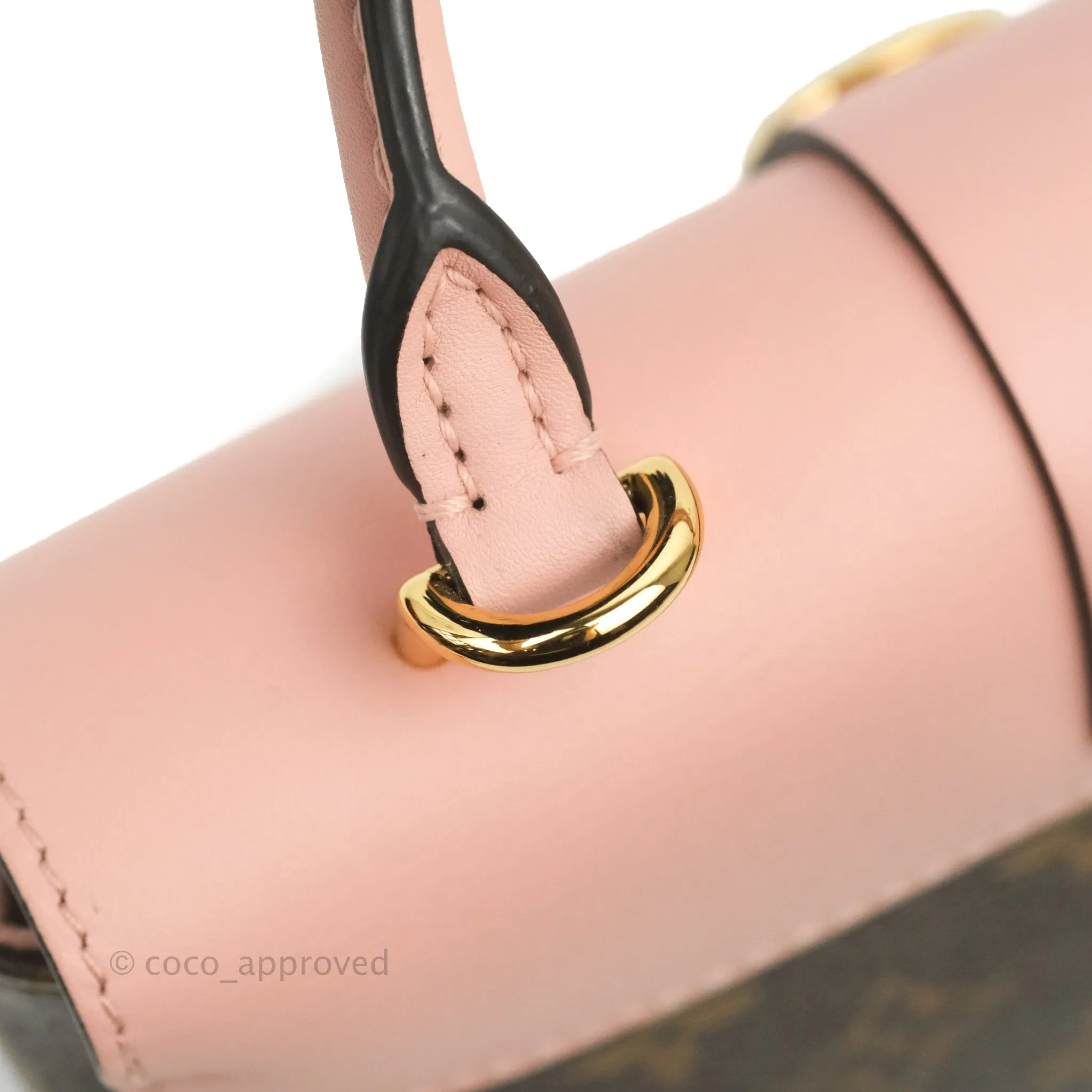 Louis Vuitton Monogram Locky BB Rose Poudre