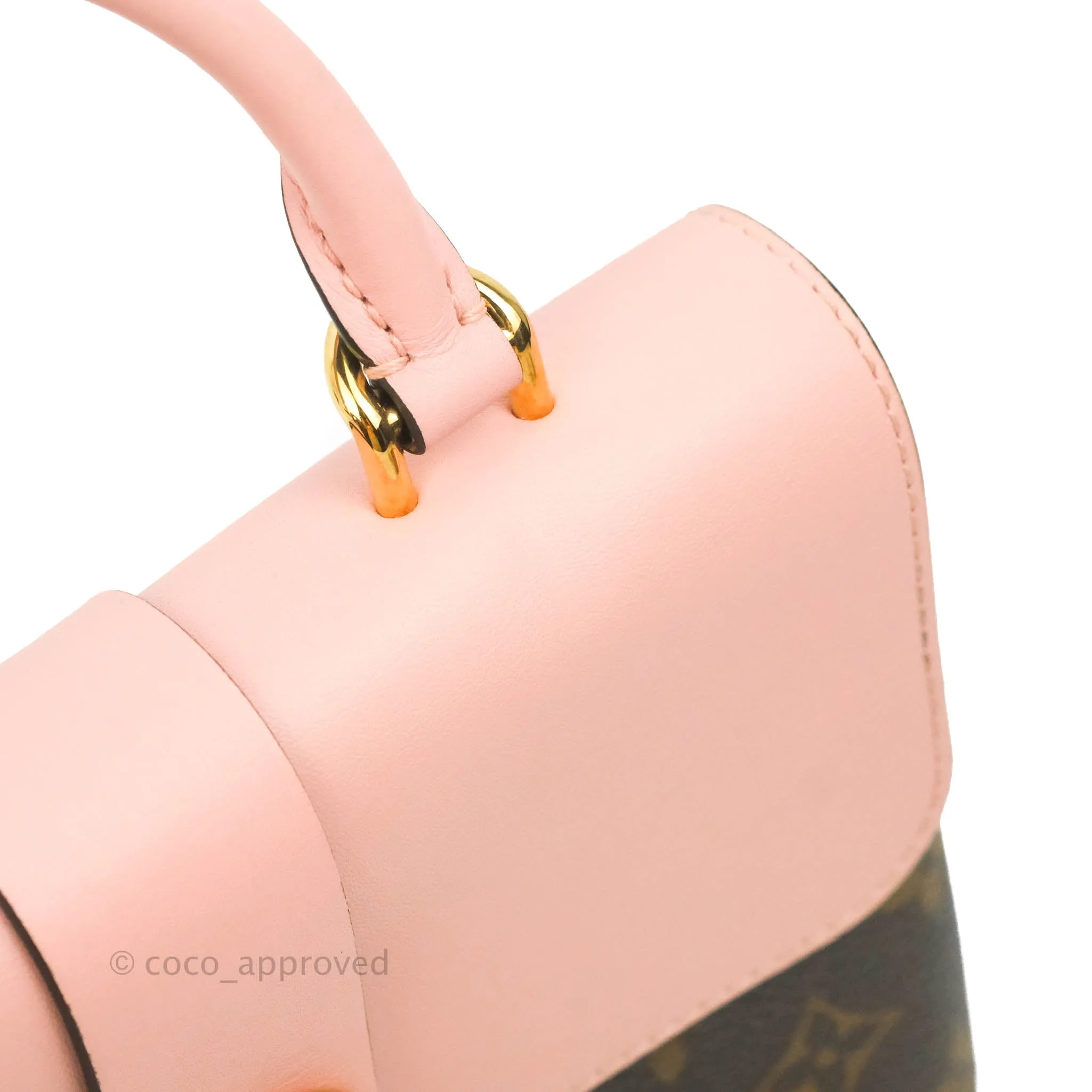Louis Vuitton Monogram Locky BB Rose Poudre