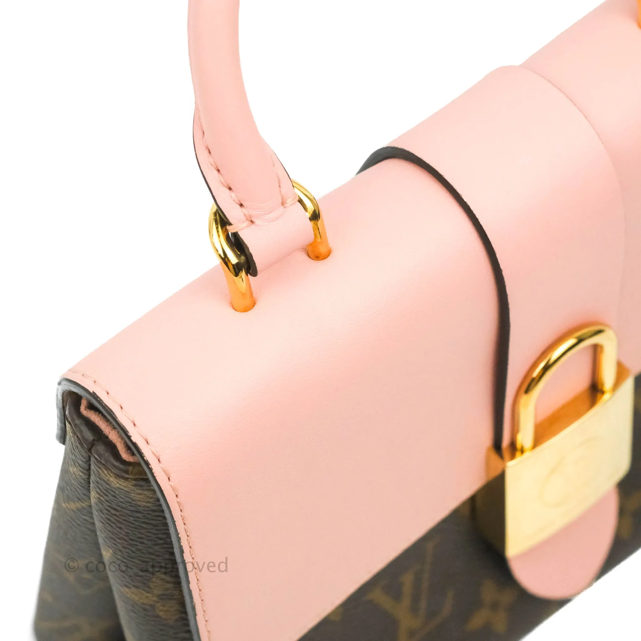 Louis Vuitton Monogram Locky BB Rose Poudre