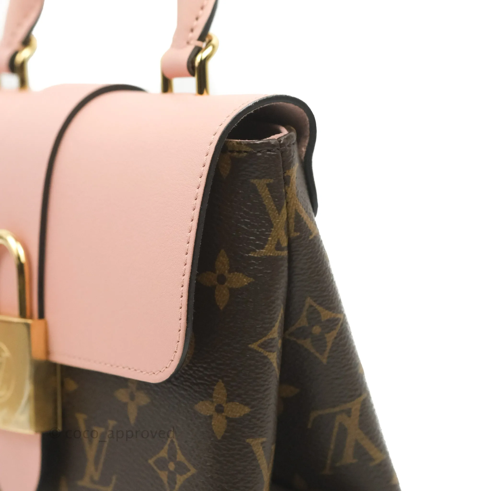 Louis Vuitton Monogram Locky BB Rose Poudre