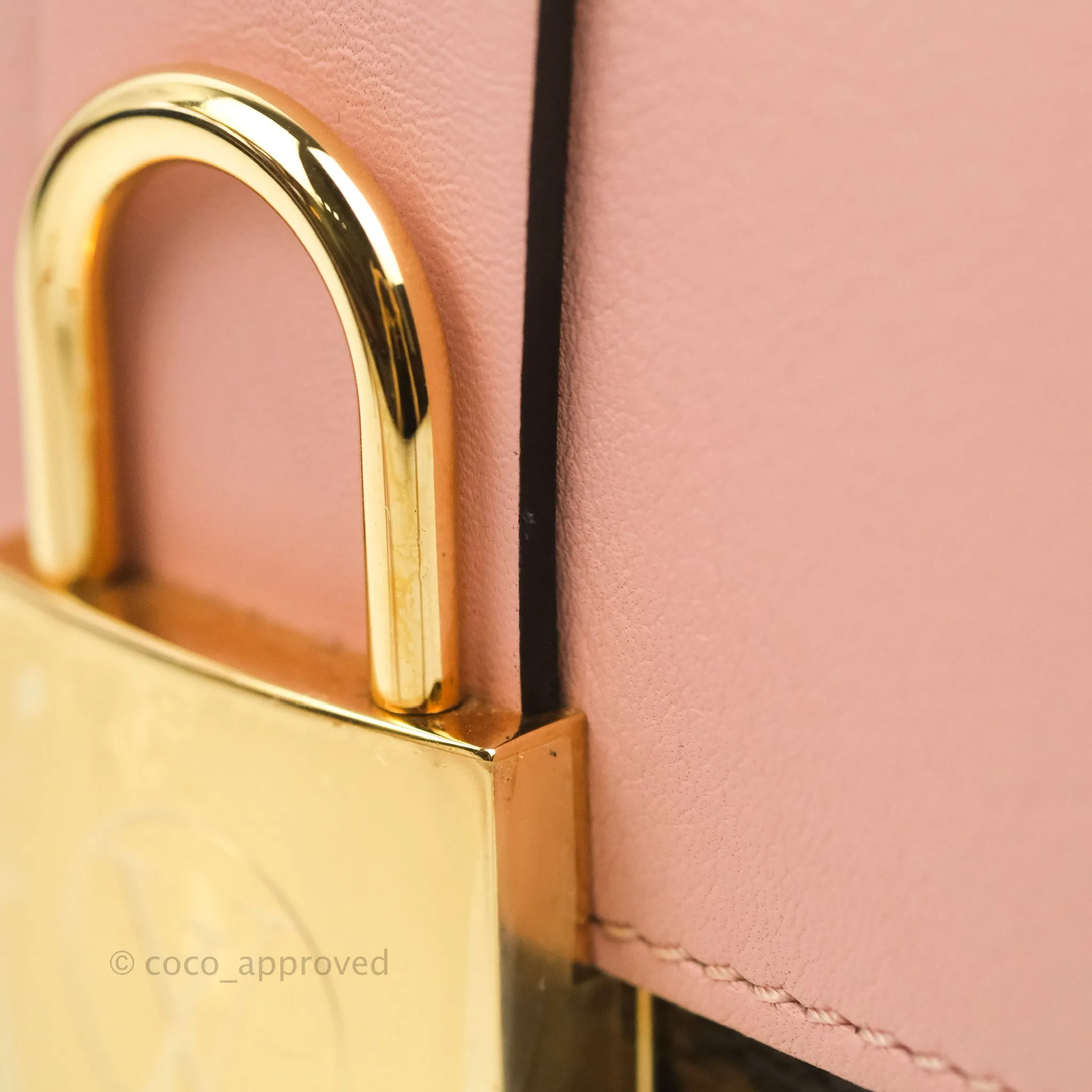 Louis Vuitton Monogram Locky BB Rose Poudre