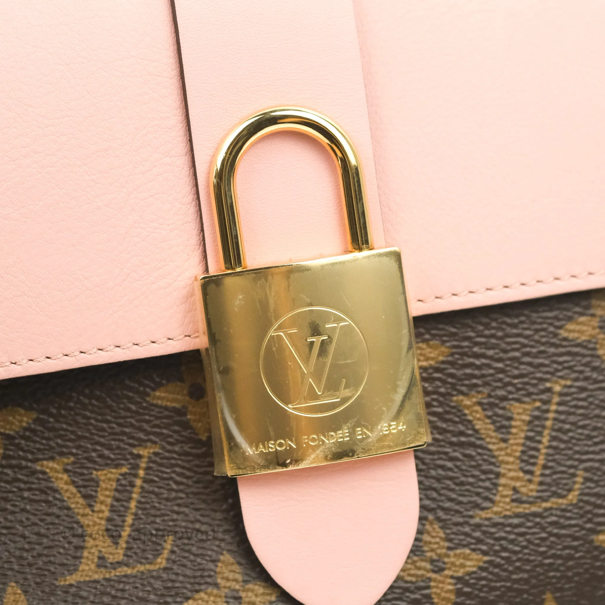 Louis Vuitton Monogram Locky BB Rose Poudre