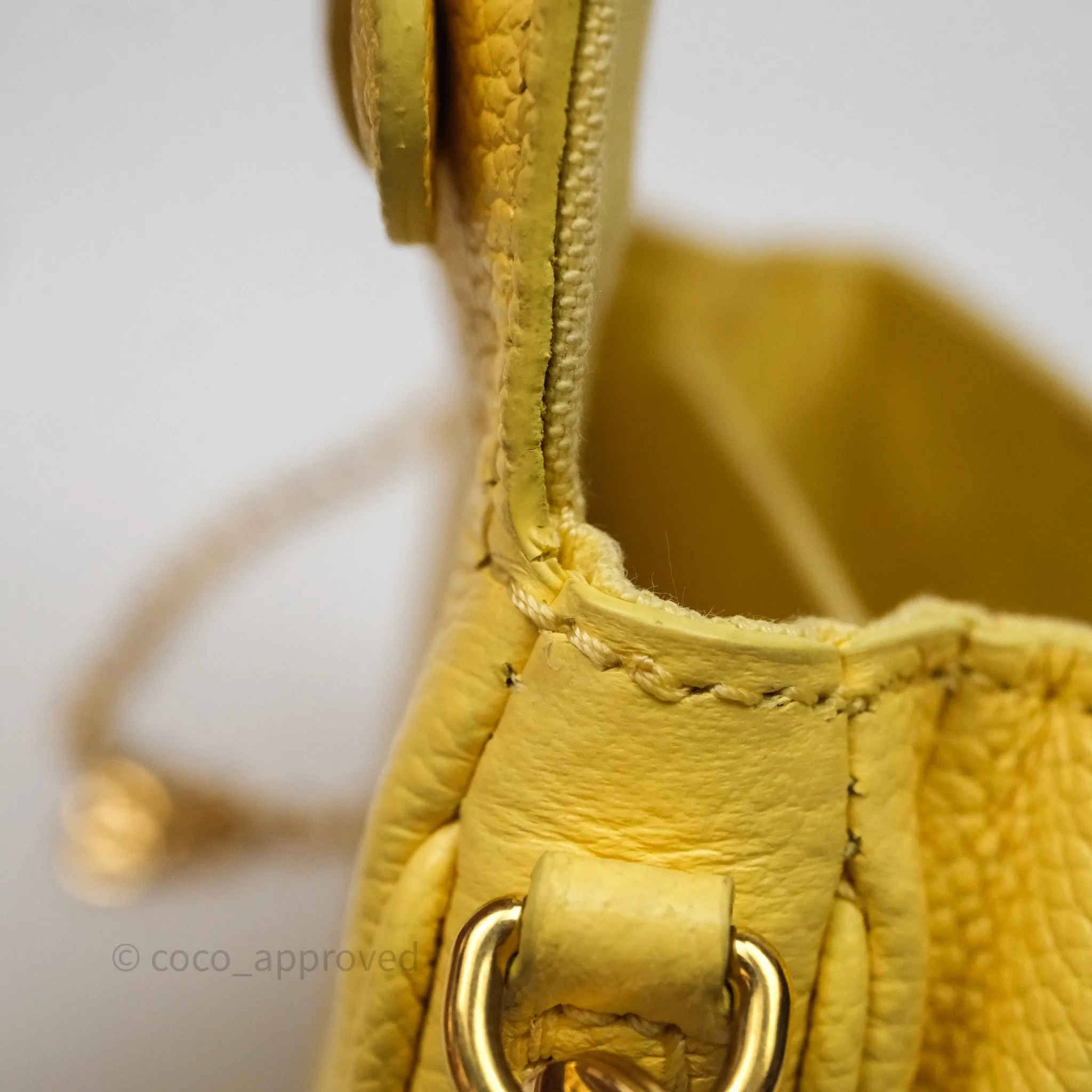 Louis Vuitton Monogram Micro Metis Bag Empreinte Yellow