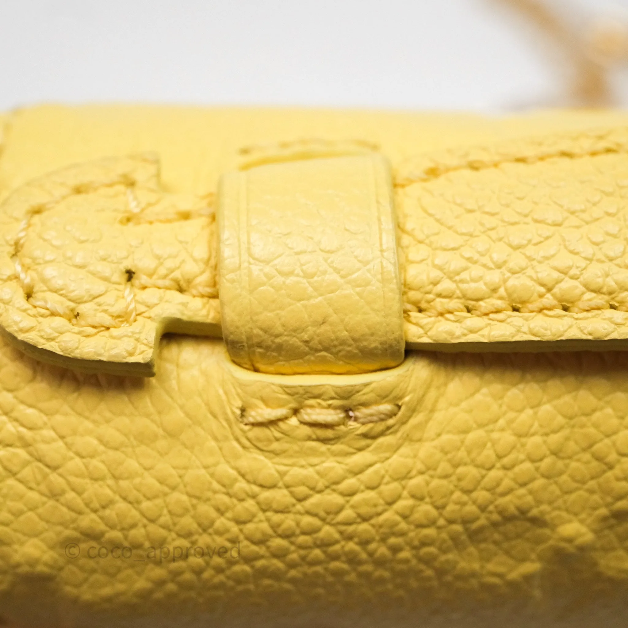 Louis Vuitton Monogram Micro Metis Bag Empreinte Yellow