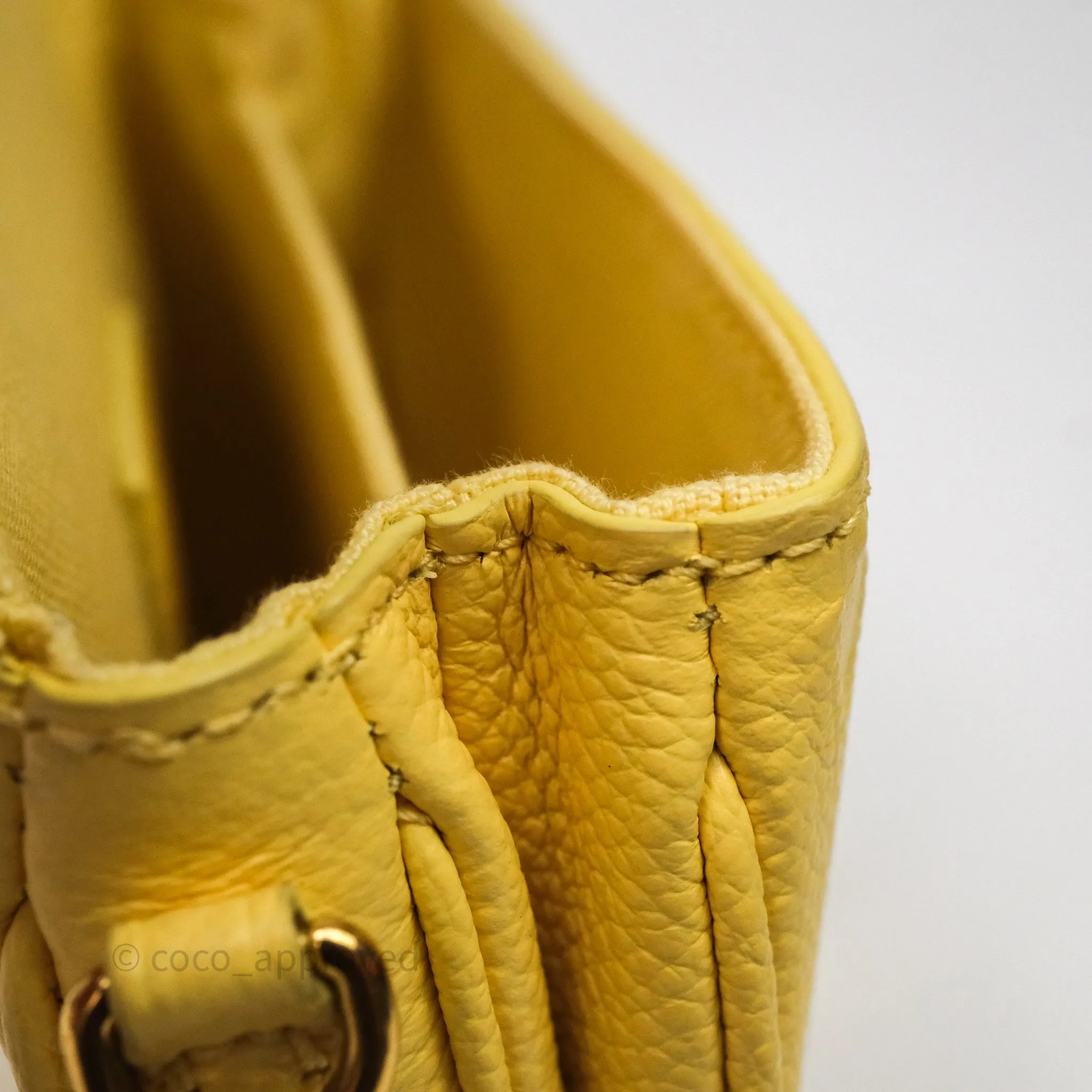 Louis Vuitton Monogram Micro Metis Bag Empreinte Yellow