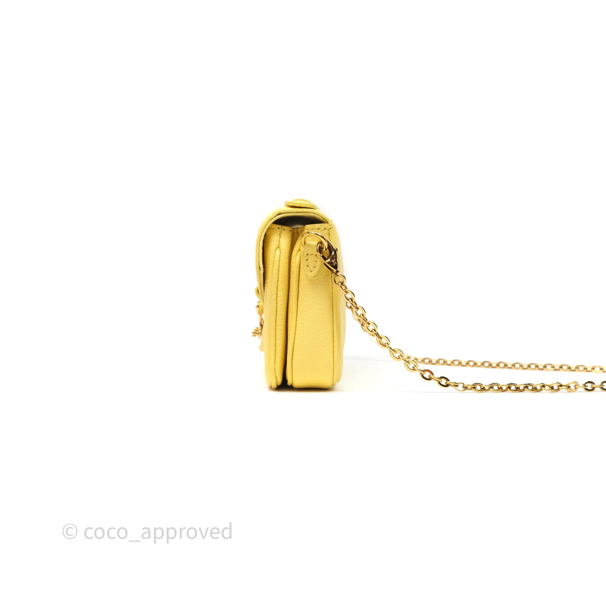 Louis Vuitton Monogram Micro Metis Bag Empreinte Yellow