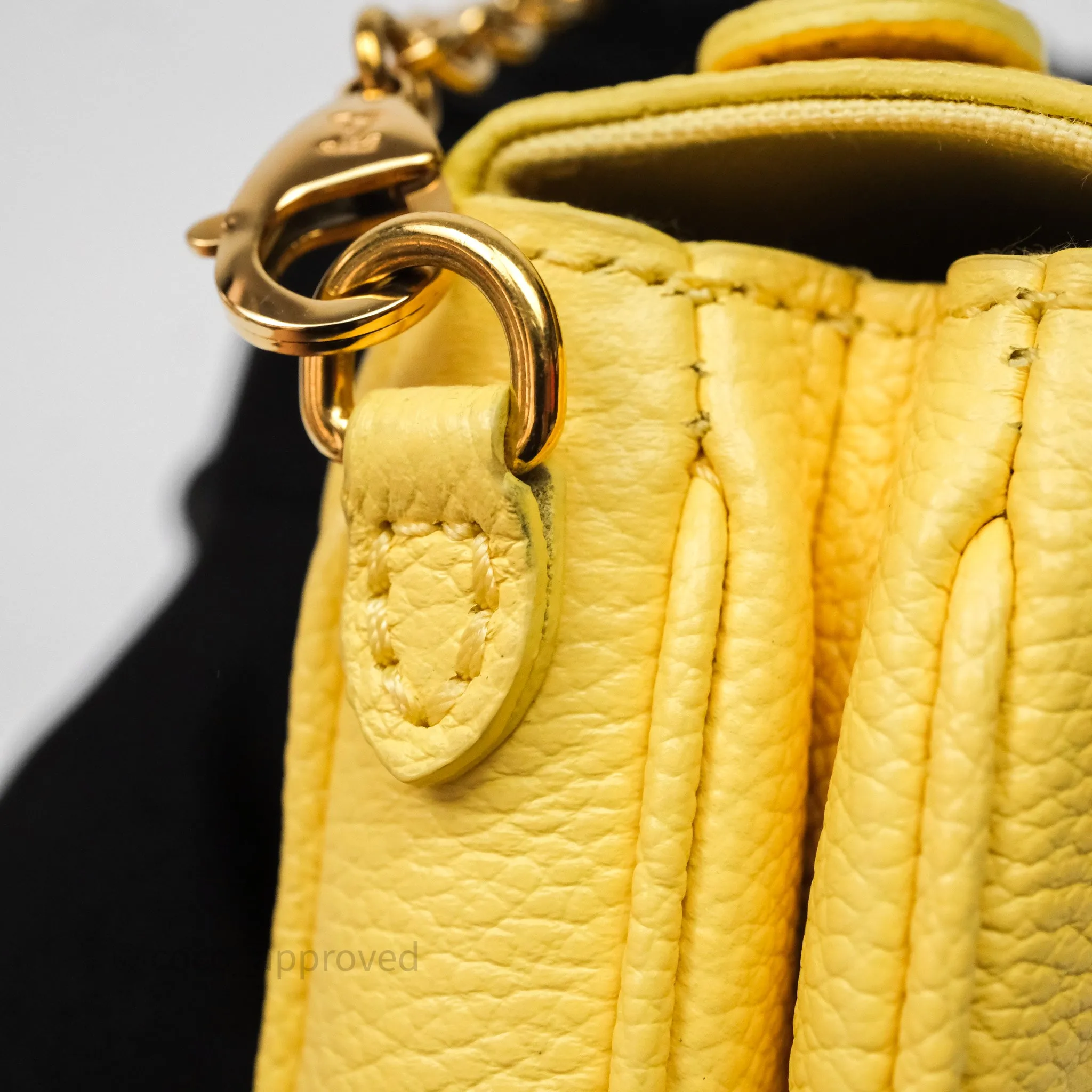 Louis Vuitton Monogram Micro Metis Bag Empreinte Yellow