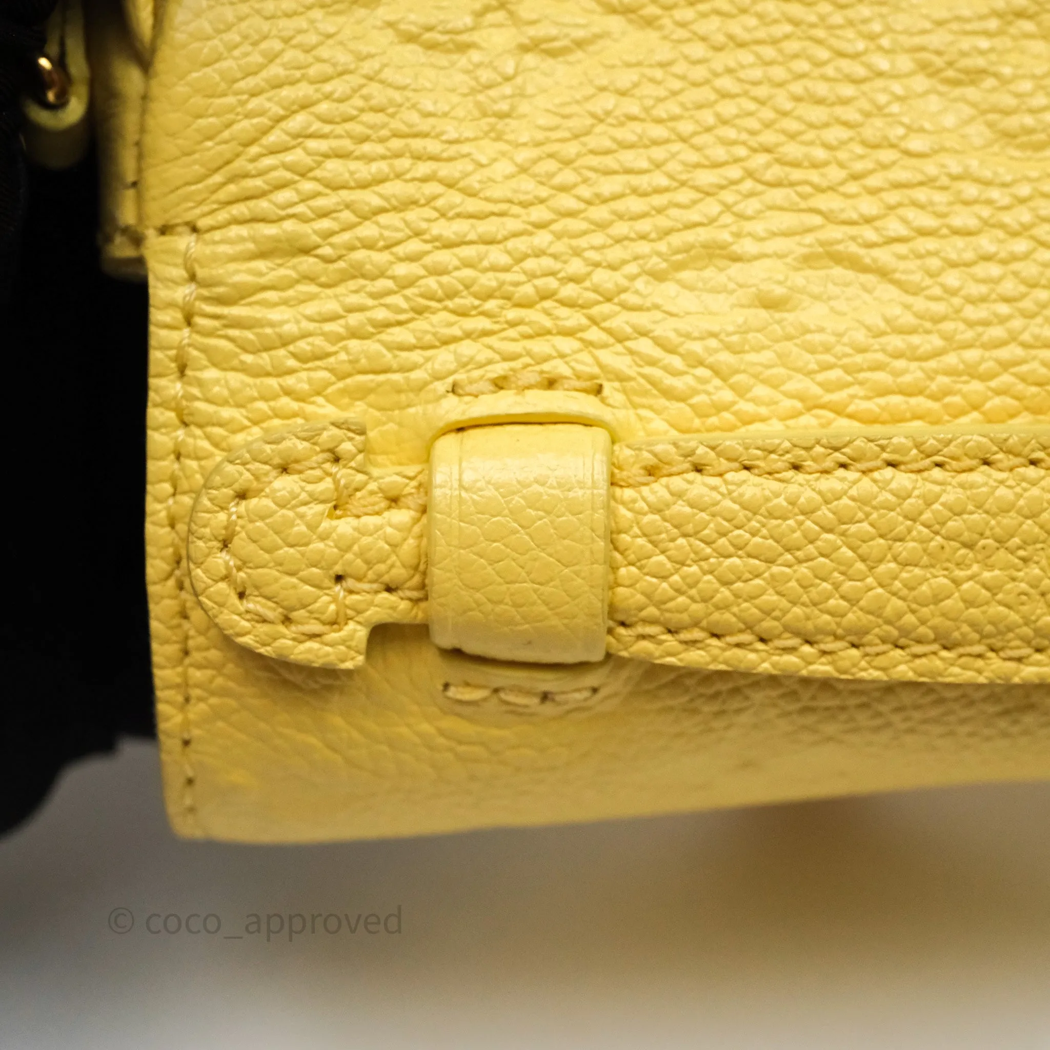 Louis Vuitton Monogram Micro Metis Bag Empreinte Yellow