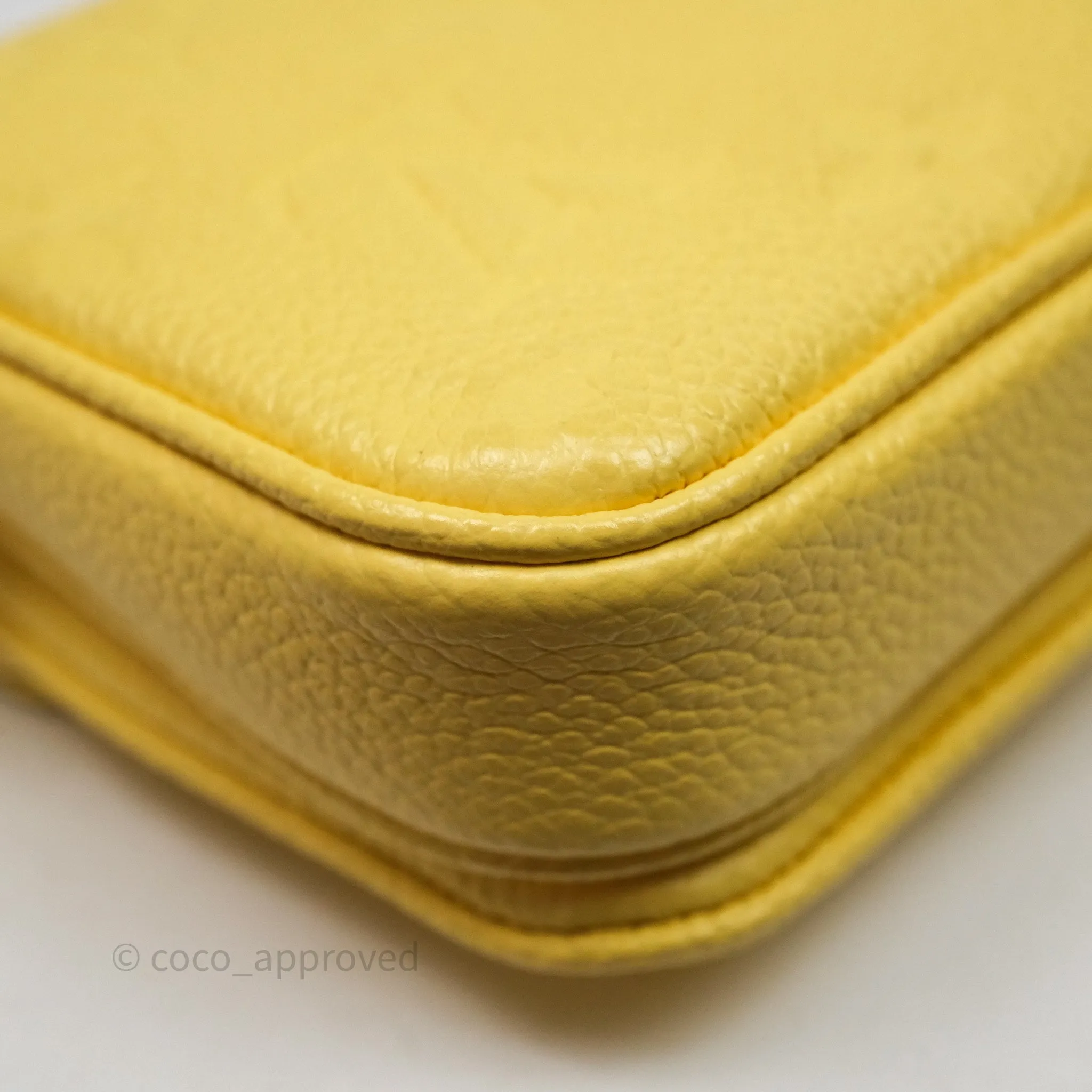 Louis Vuitton Monogram Micro Metis Bag Empreinte Yellow
