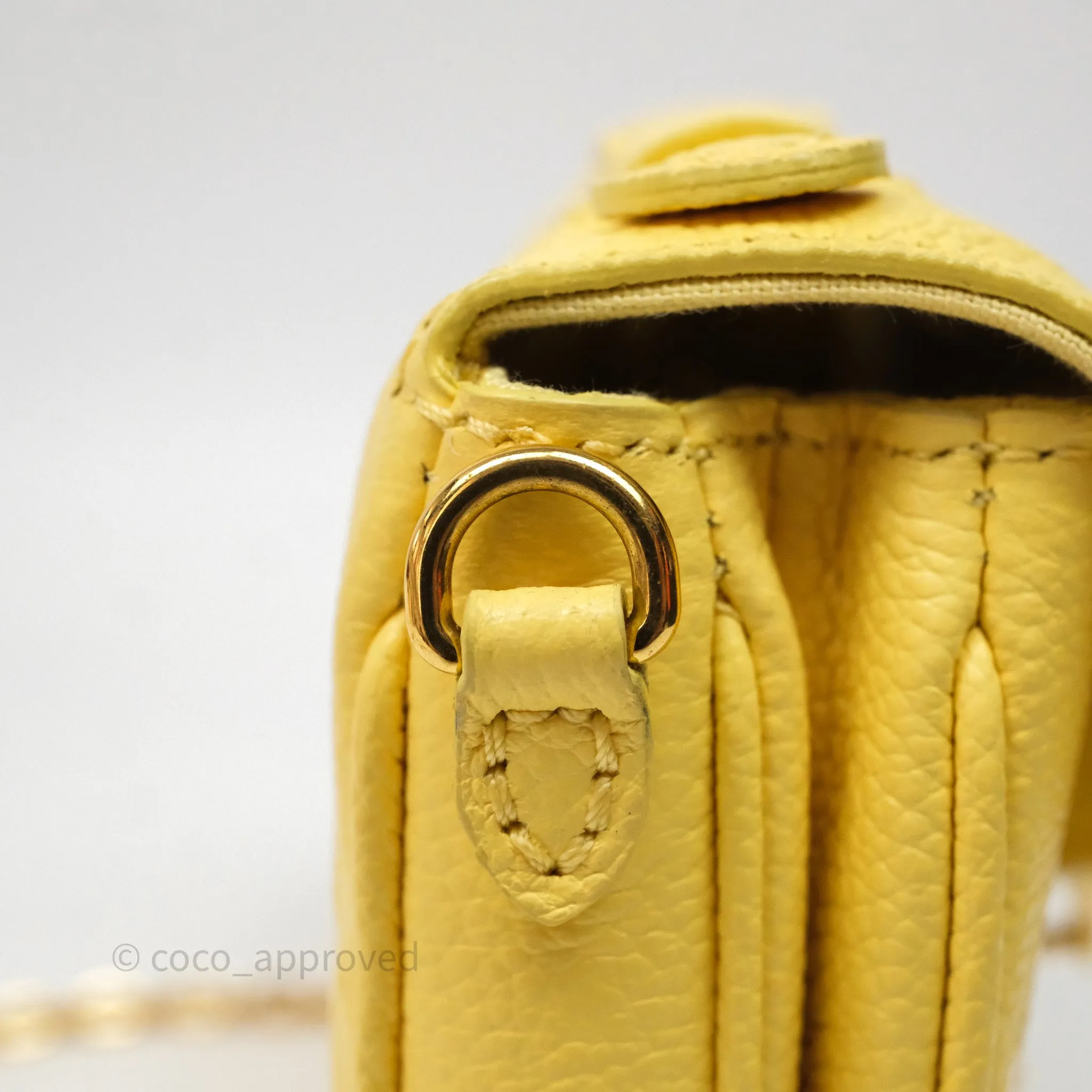 Louis Vuitton Monogram Micro Metis Bag Empreinte Yellow