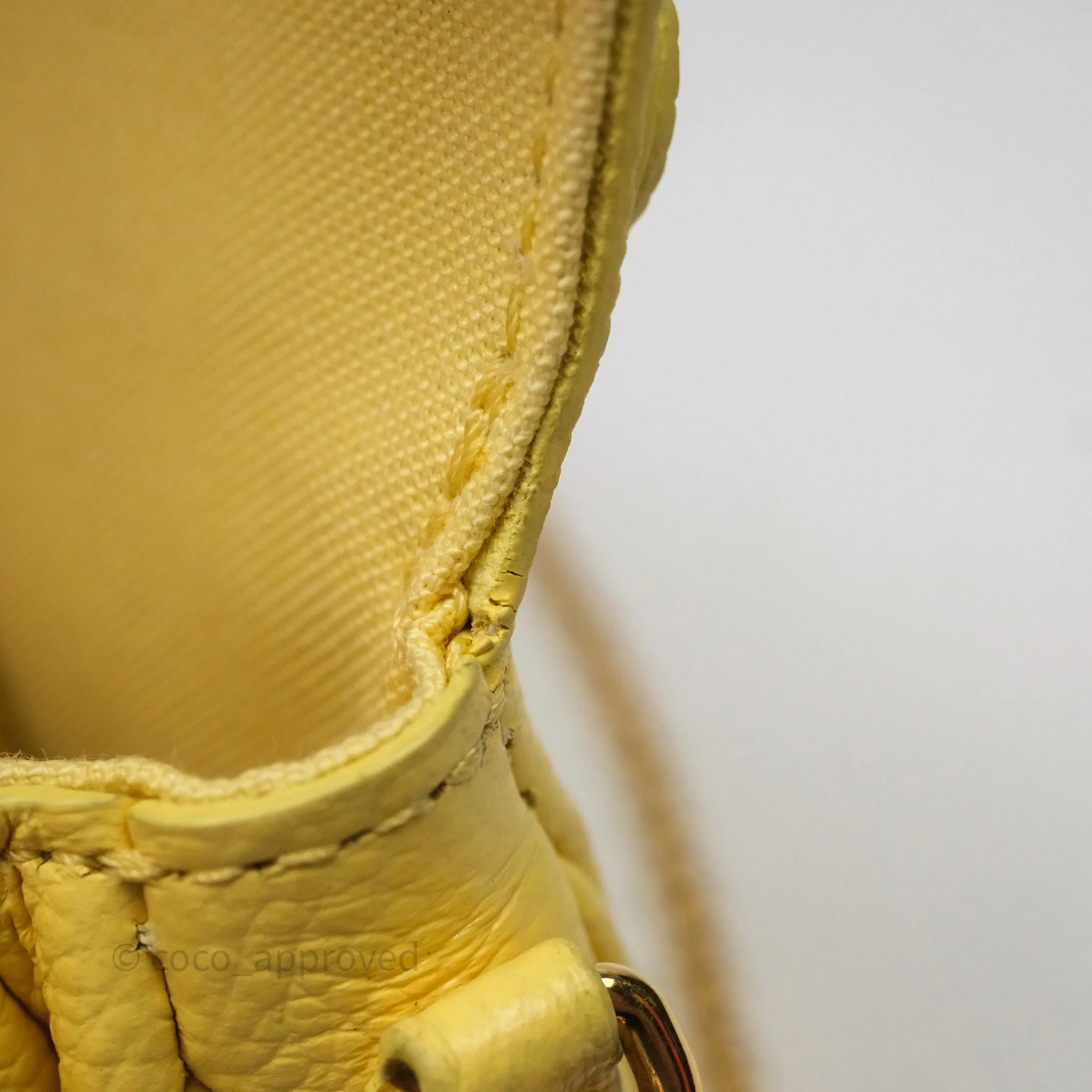 Louis Vuitton Monogram Micro Metis Bag Empreinte Yellow