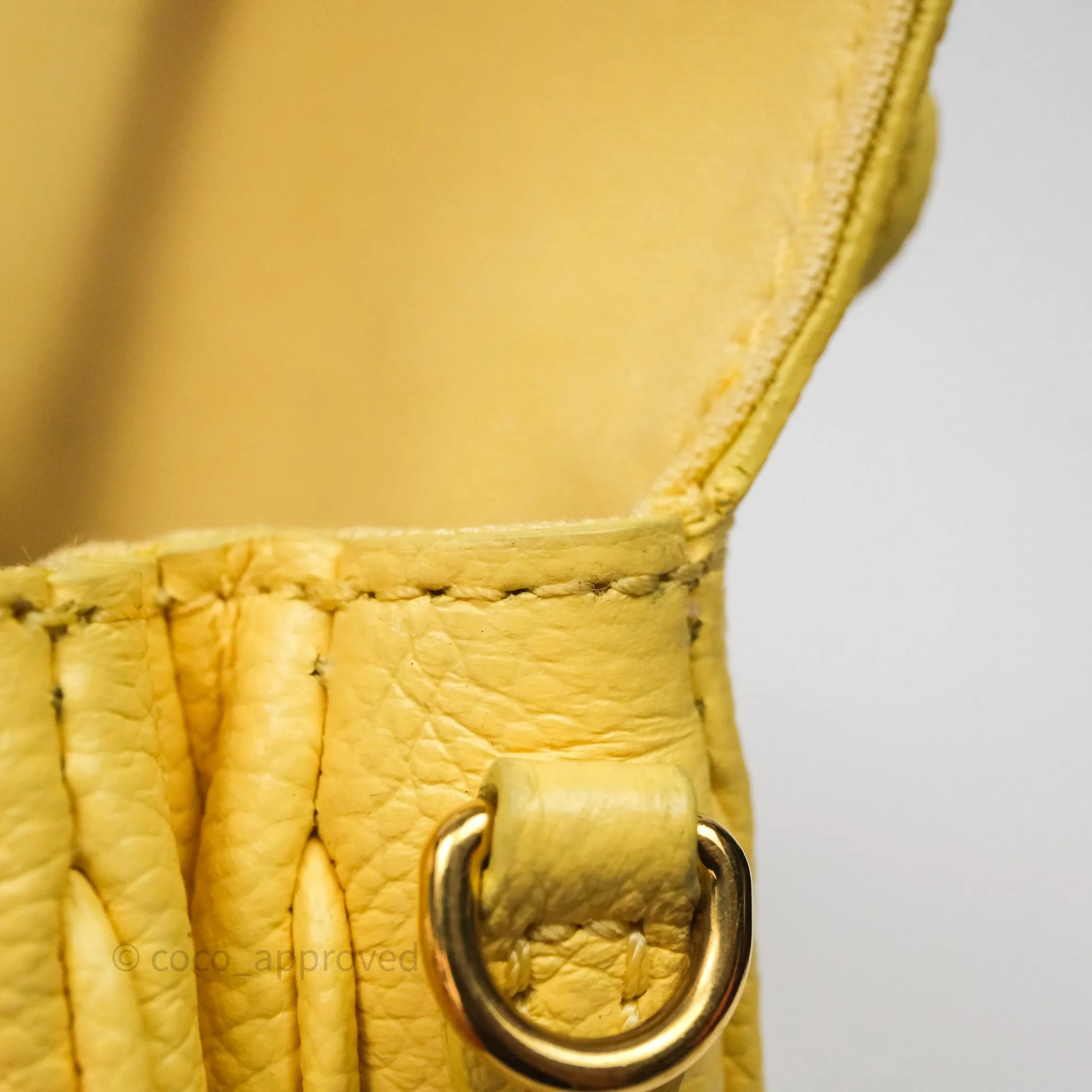 Louis Vuitton Monogram Micro Metis Bag Empreinte Yellow