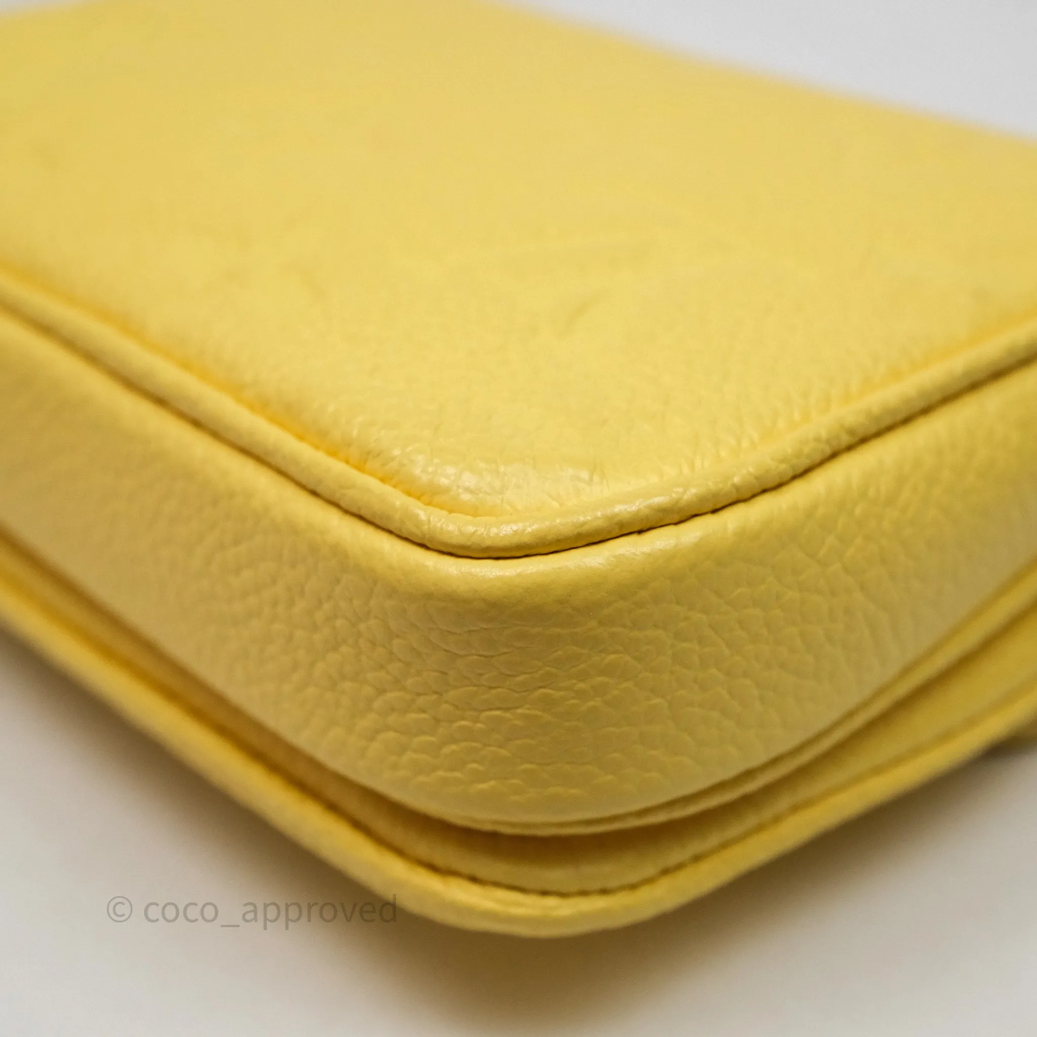 Louis Vuitton Monogram Micro Metis Bag Empreinte Yellow