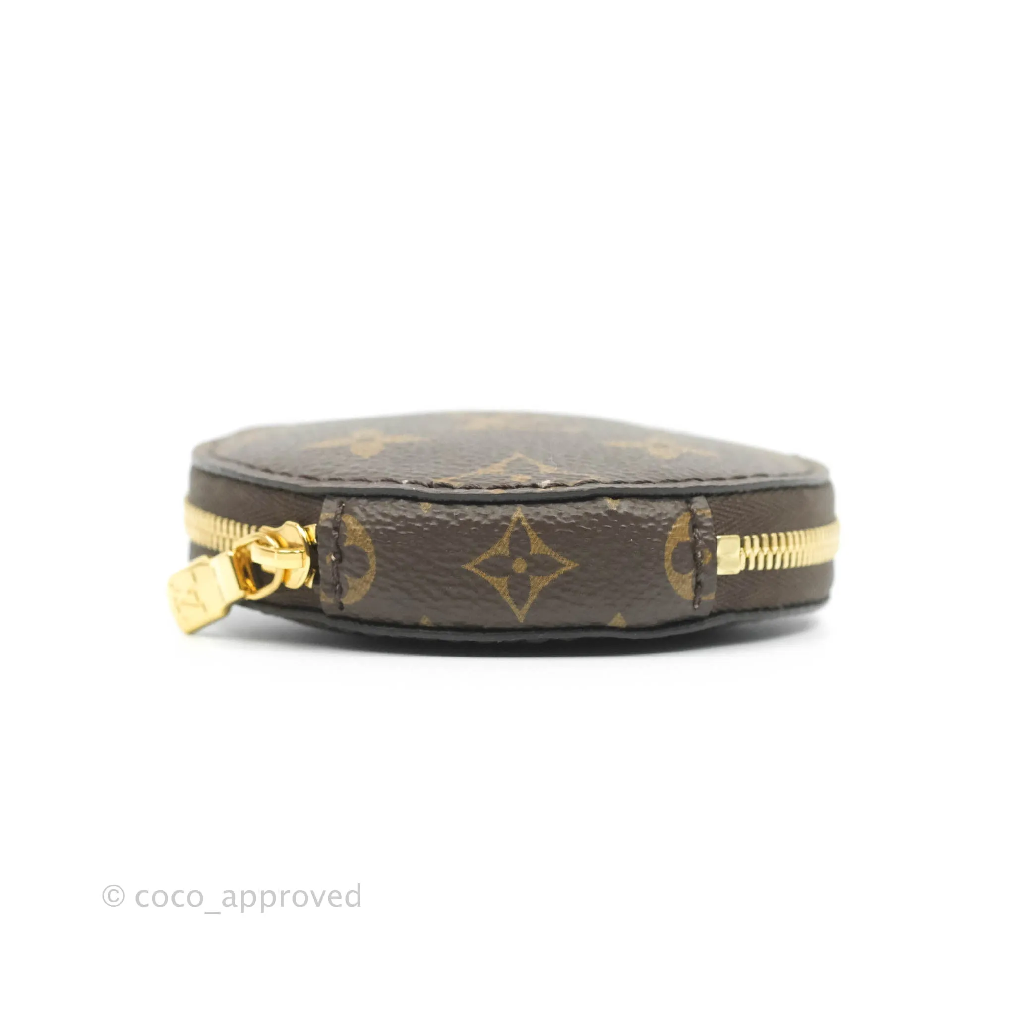 Louis Vuitton Monogram Multi-Pochette Accessories Round Coin Purse