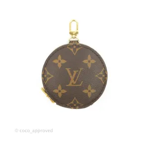 Louis Vuitton Monogram Multi-Pochette Accessories Round Coin Purse