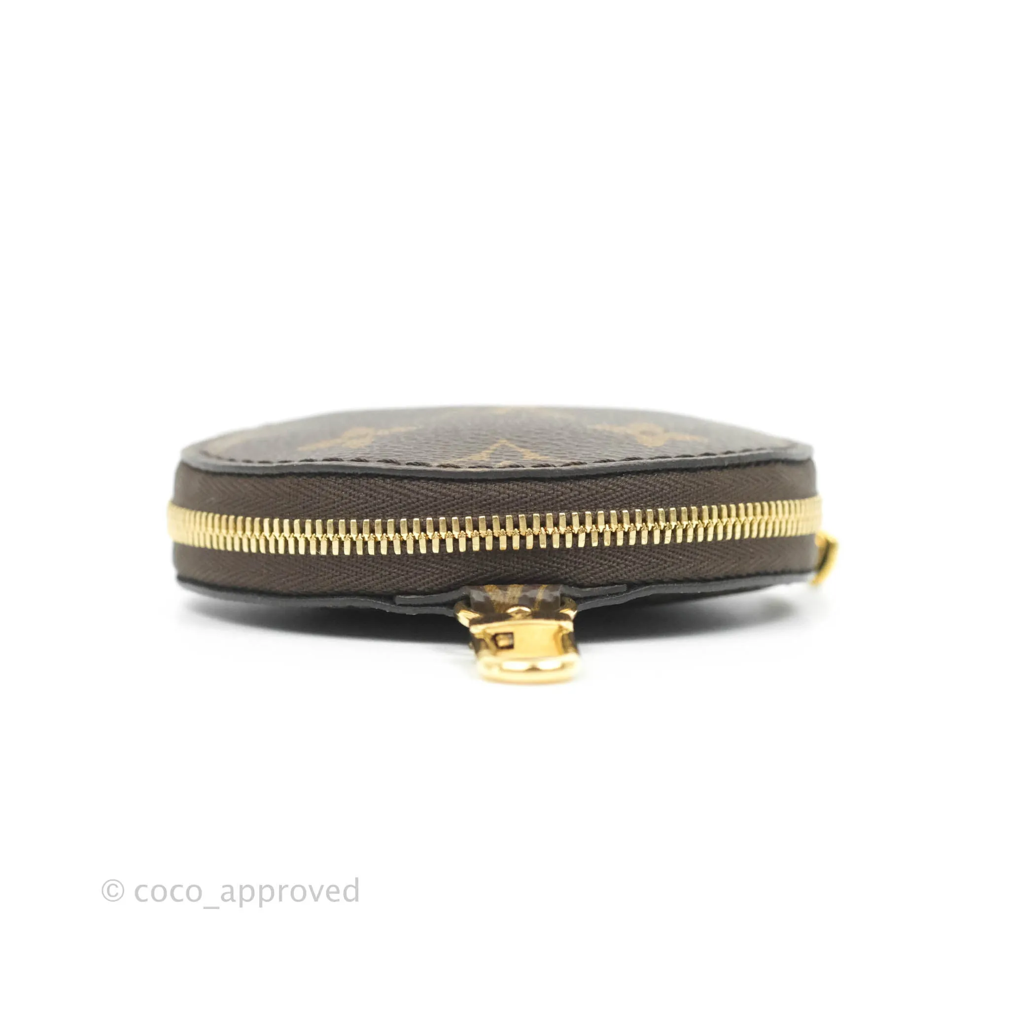 Louis Vuitton Monogram Multi-Pochette Accessories Round Coin Purse
