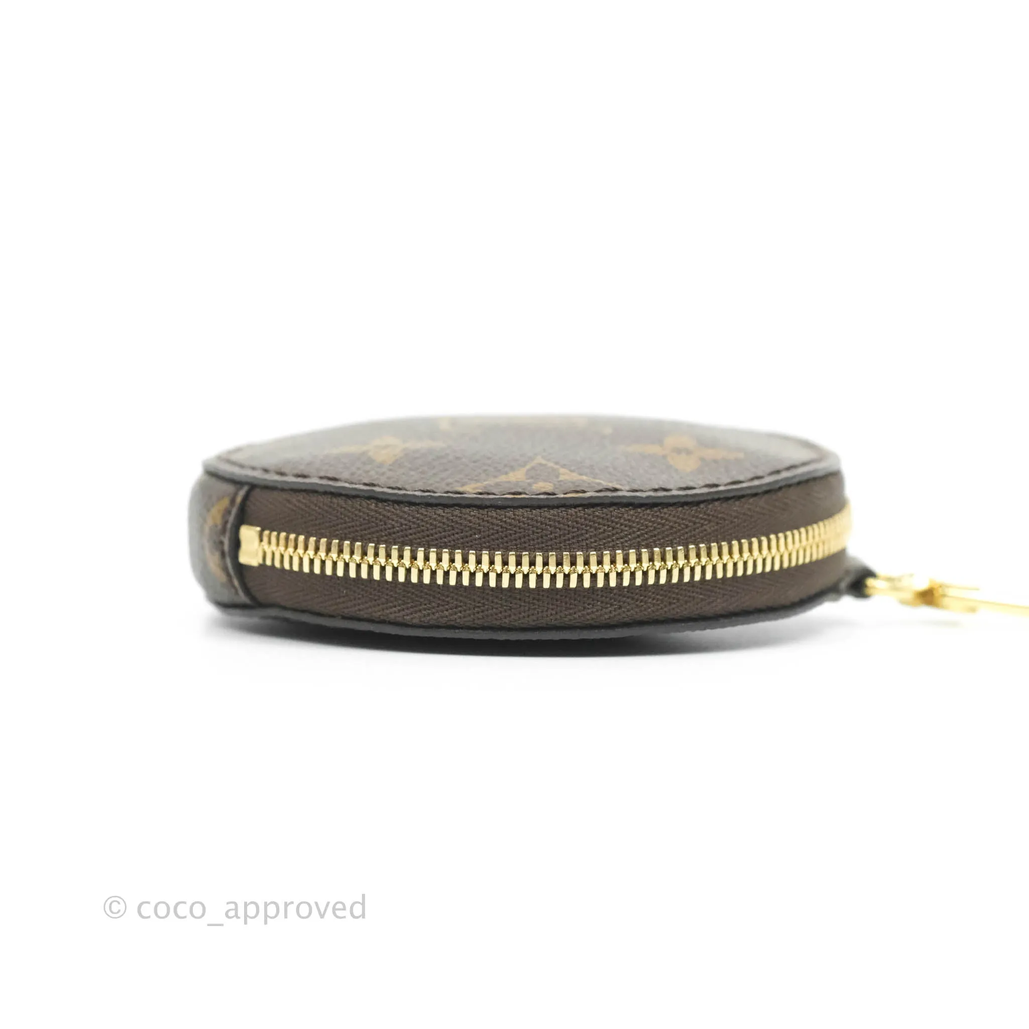 Louis Vuitton Monogram Multi-Pochette Accessories Round Coin Purse