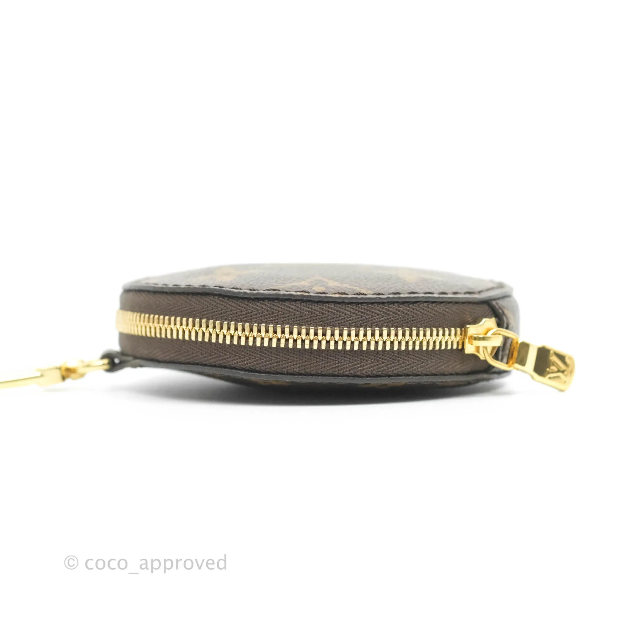 Louis Vuitton Monogram Multi-Pochette Accessories Round Coin Purse