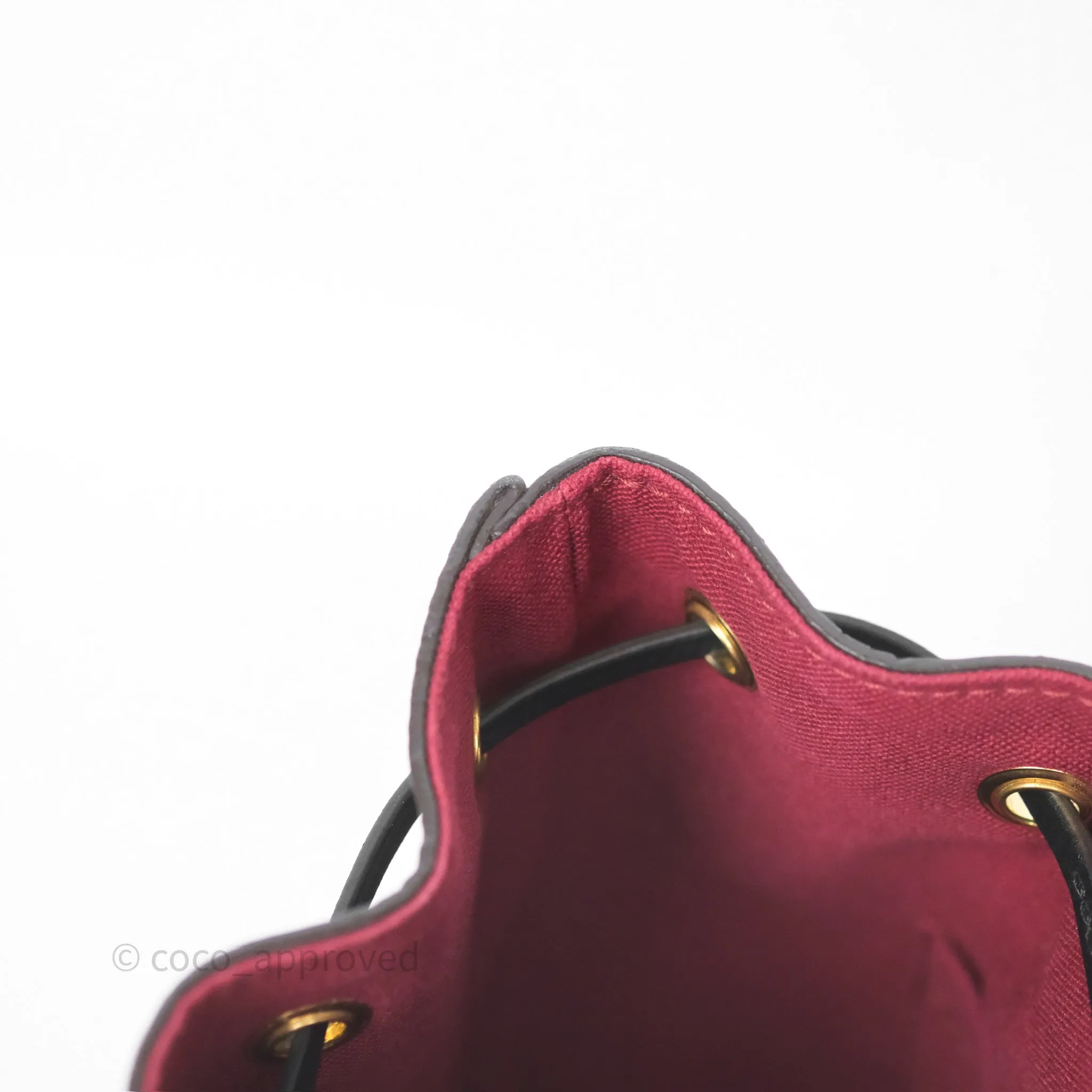 Louis Vuitton Montsouris BB Backpack Black Monogram Canvas