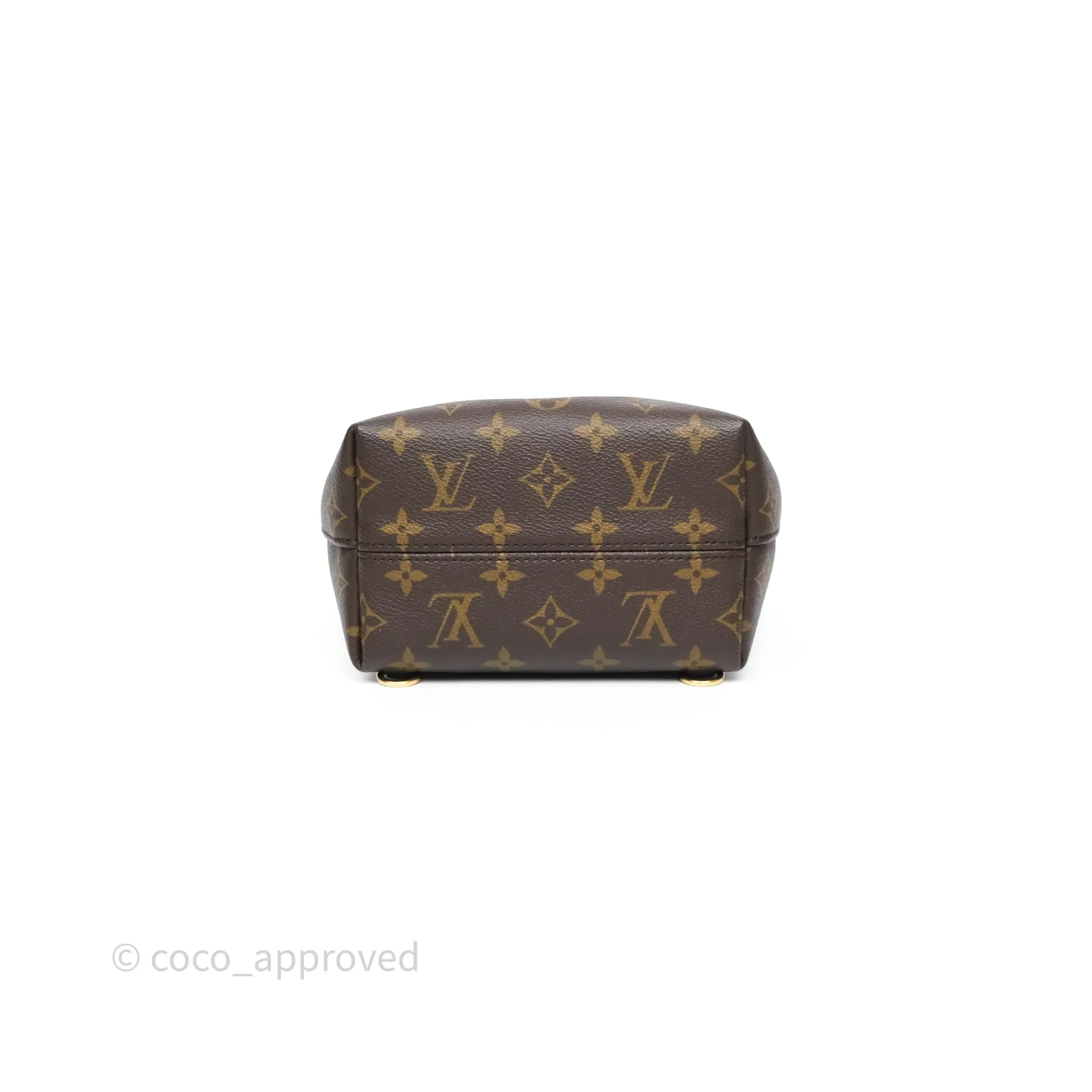 Louis Vuitton Montsouris BB Backpack Black Monogram Canvas