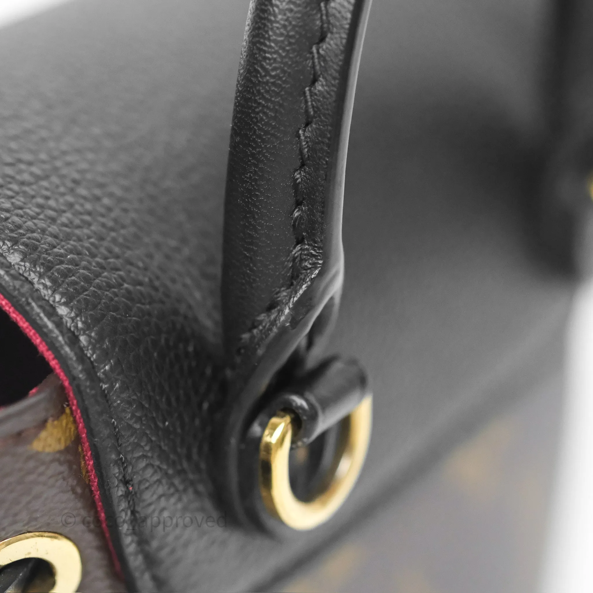 Louis Vuitton Montsouris BB Backpack Black Monogram Canvas