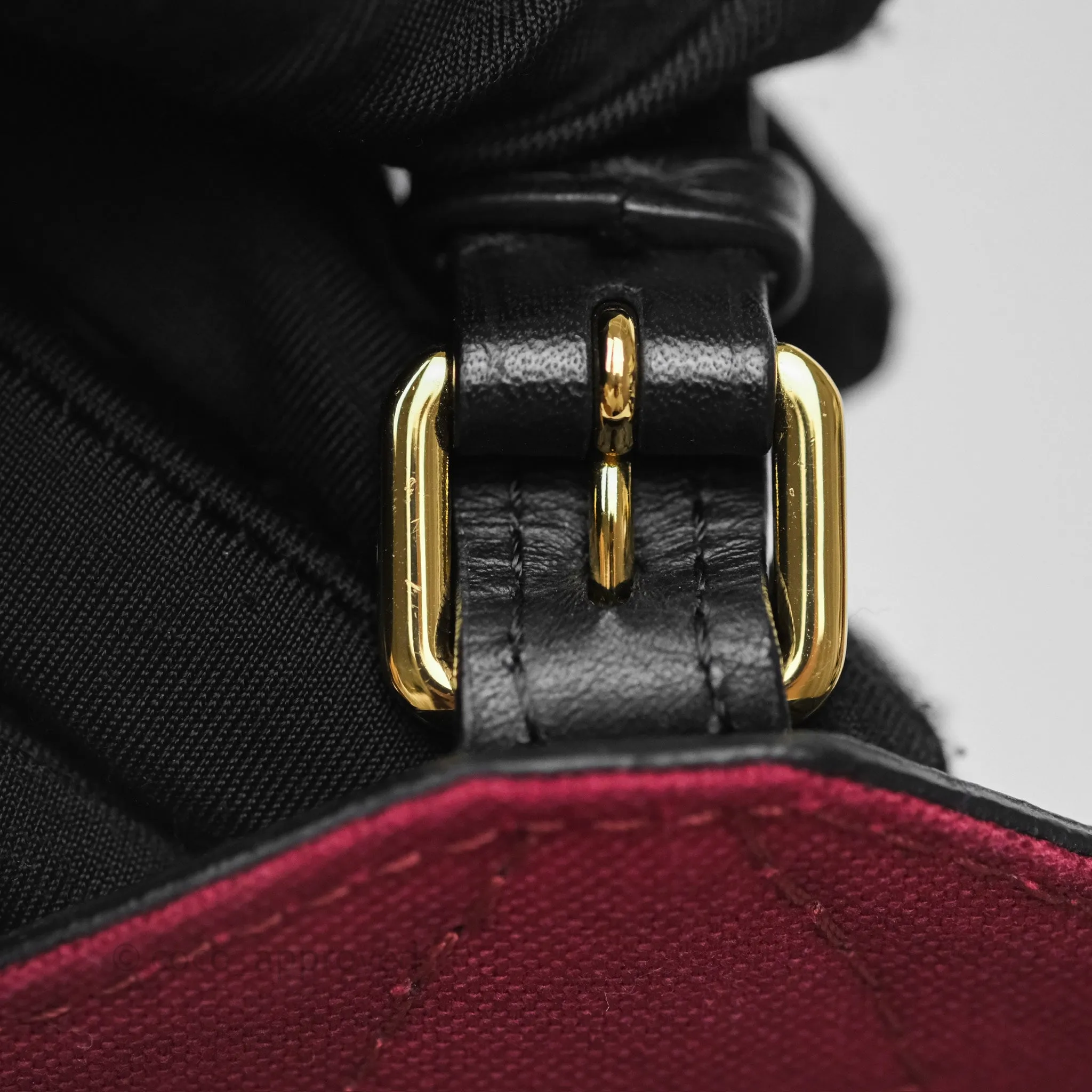 Louis Vuitton Montsouris BB Backpack Black Monogram Canvas