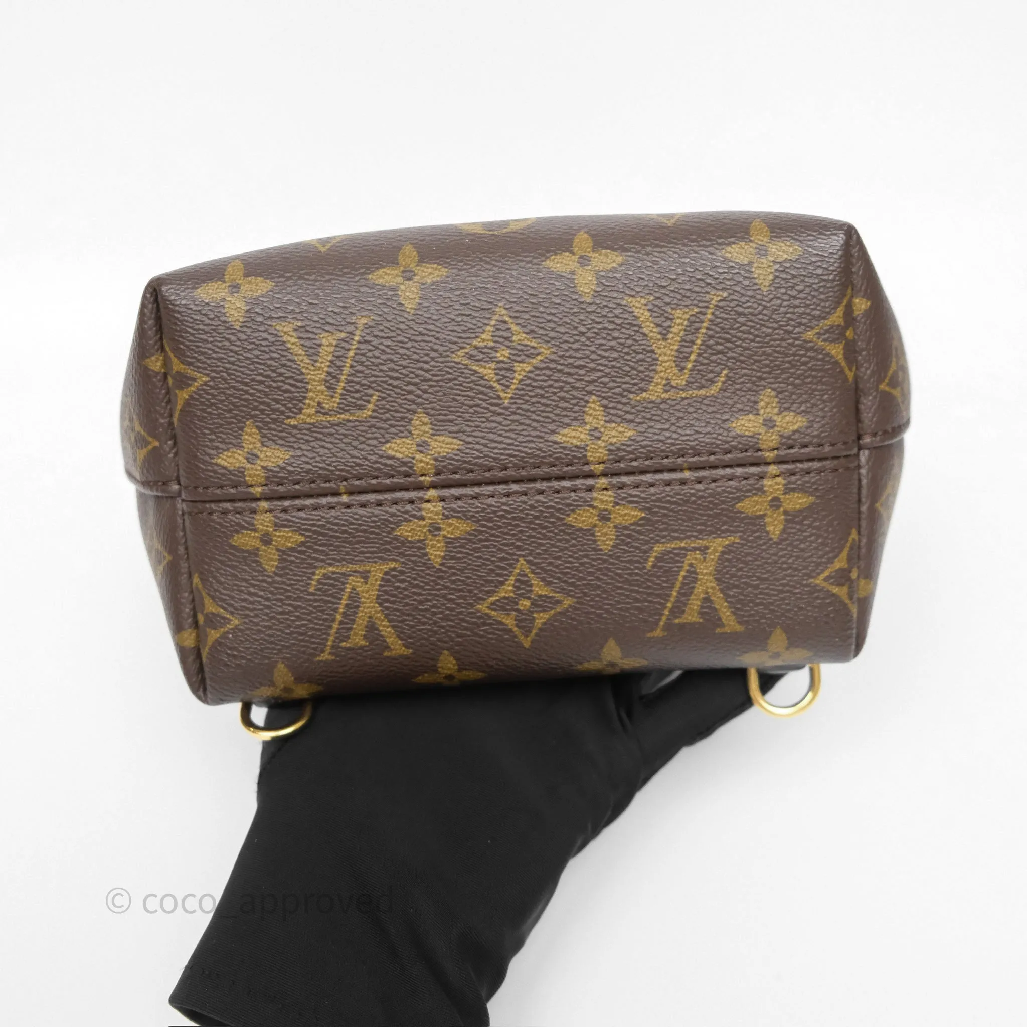 Louis Vuitton Montsouris BB Backpack Black Monogram Canvas