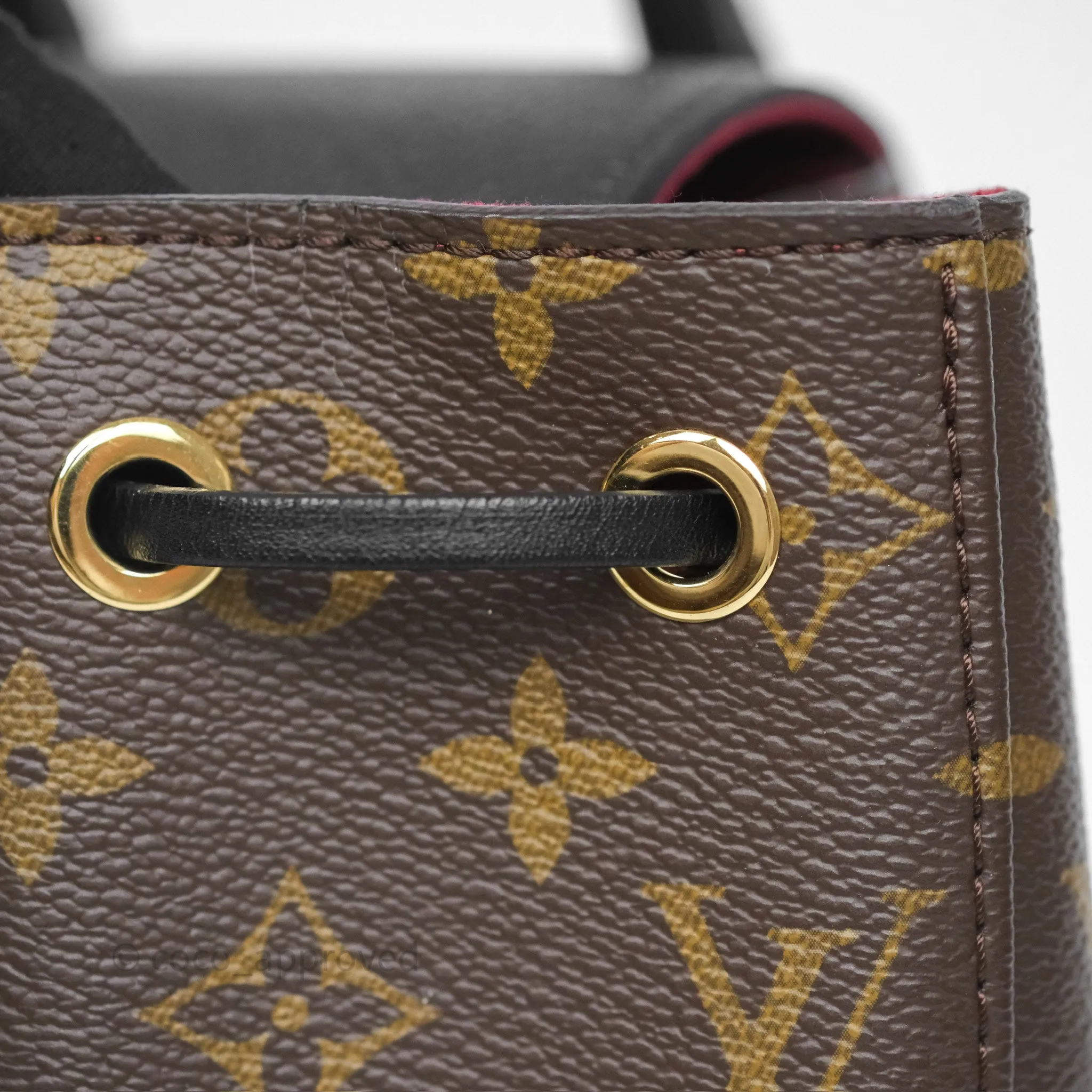 Louis Vuitton Montsouris BB Backpack Black Monogram Canvas