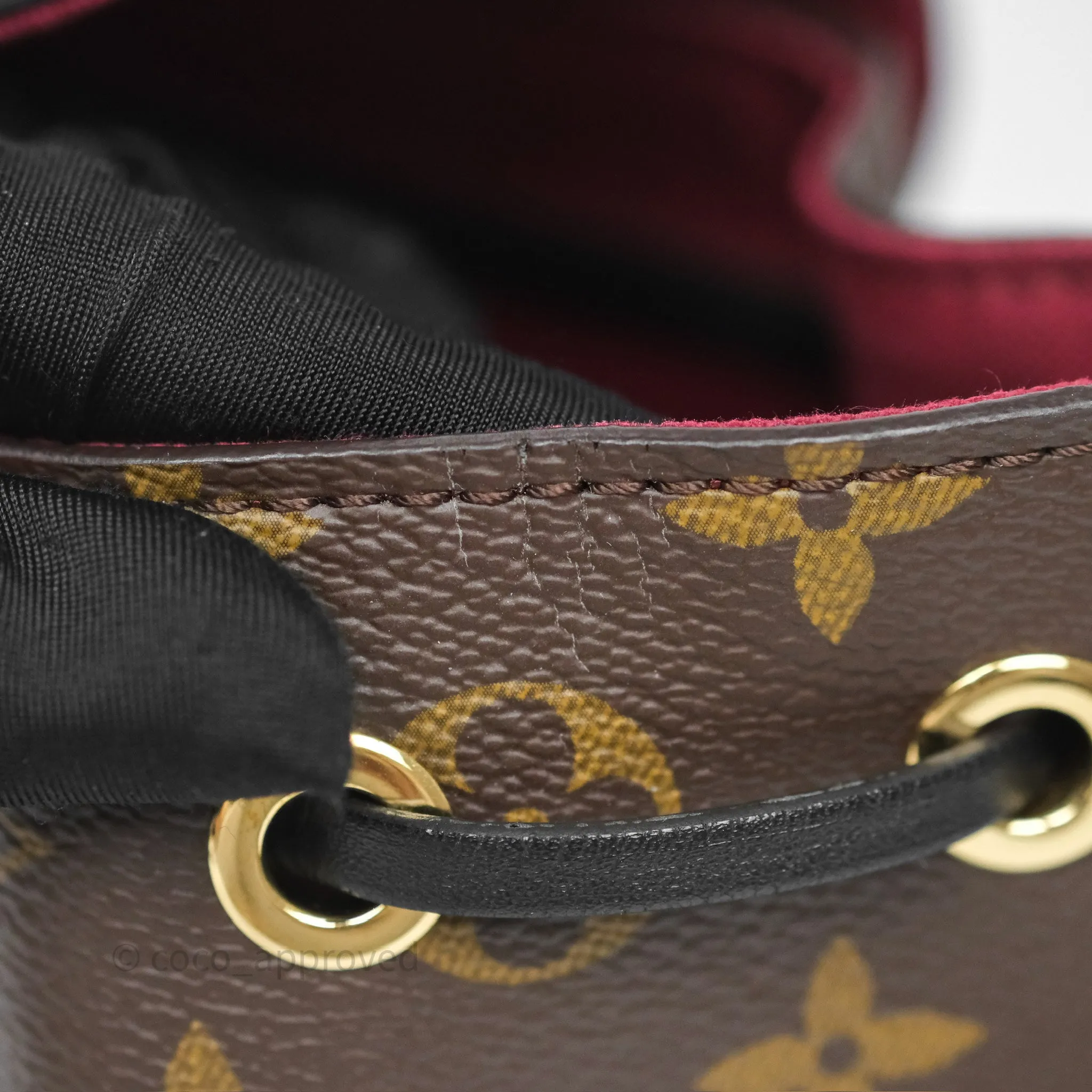 Louis Vuitton Montsouris BB Backpack Black Monogram Canvas