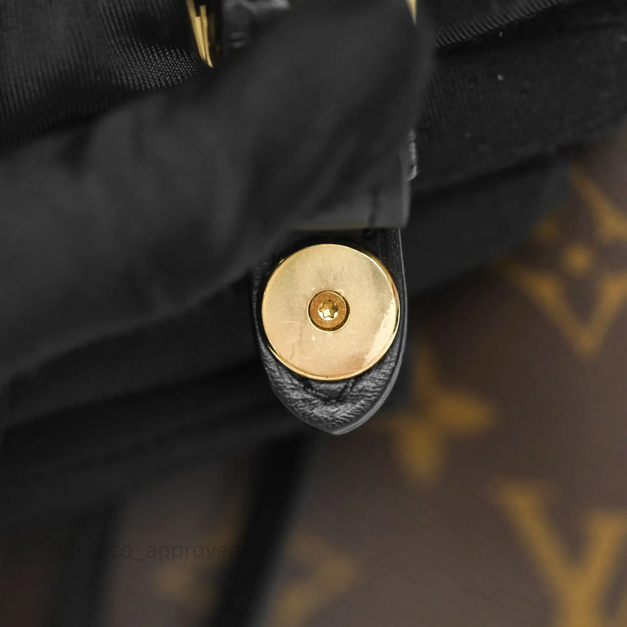 Louis Vuitton Montsouris BB Backpack Black Monogram Canvas