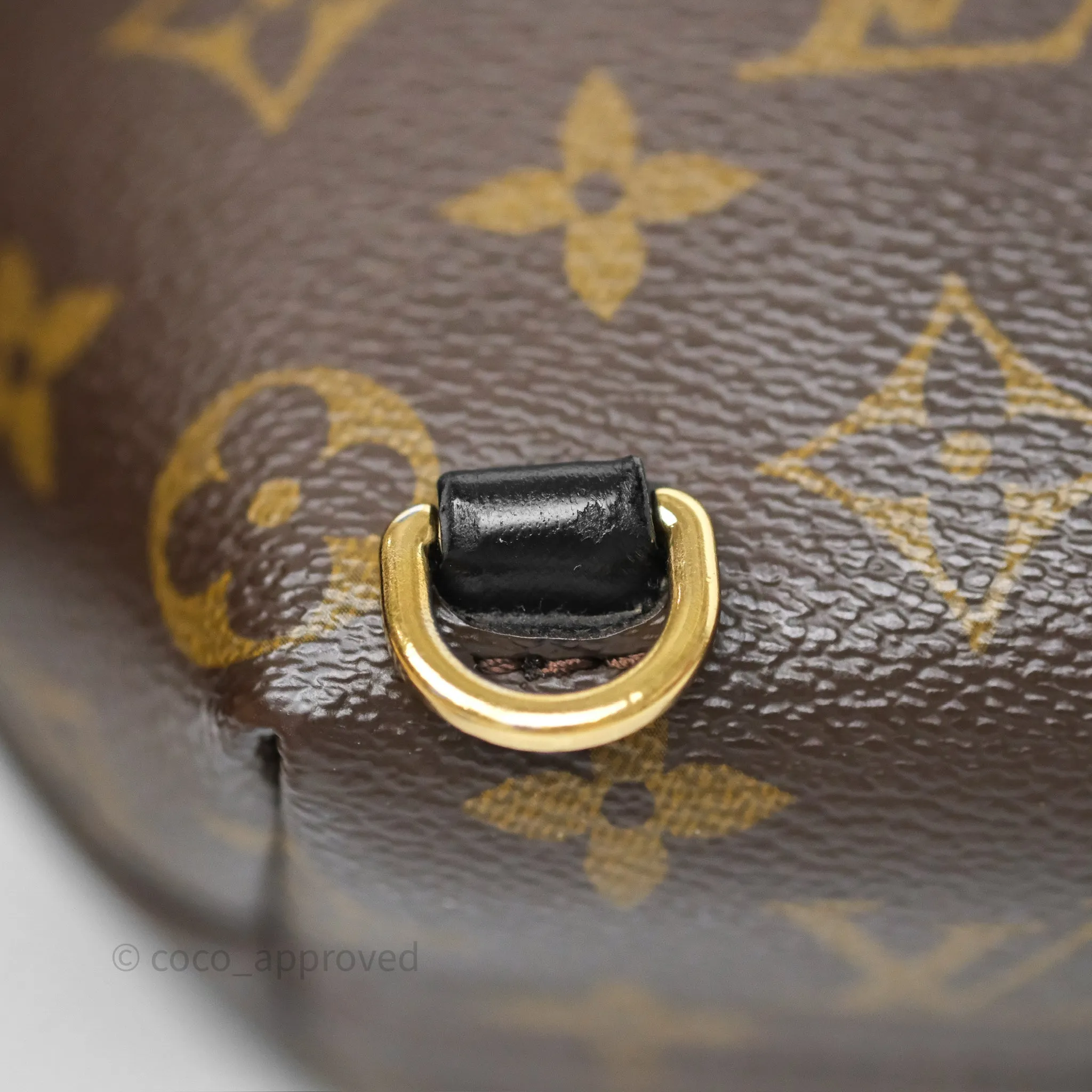Louis Vuitton Montsouris BB Backpack Black Monogram Canvas