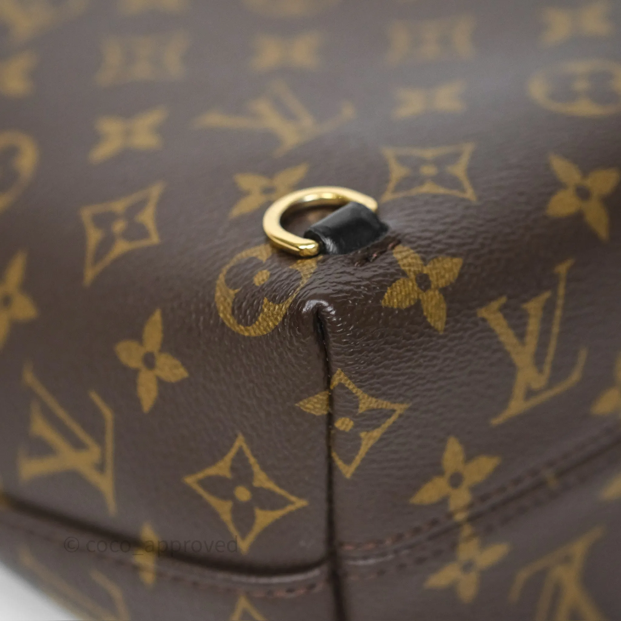 Louis Vuitton Montsouris BB Backpack Black Monogram Canvas