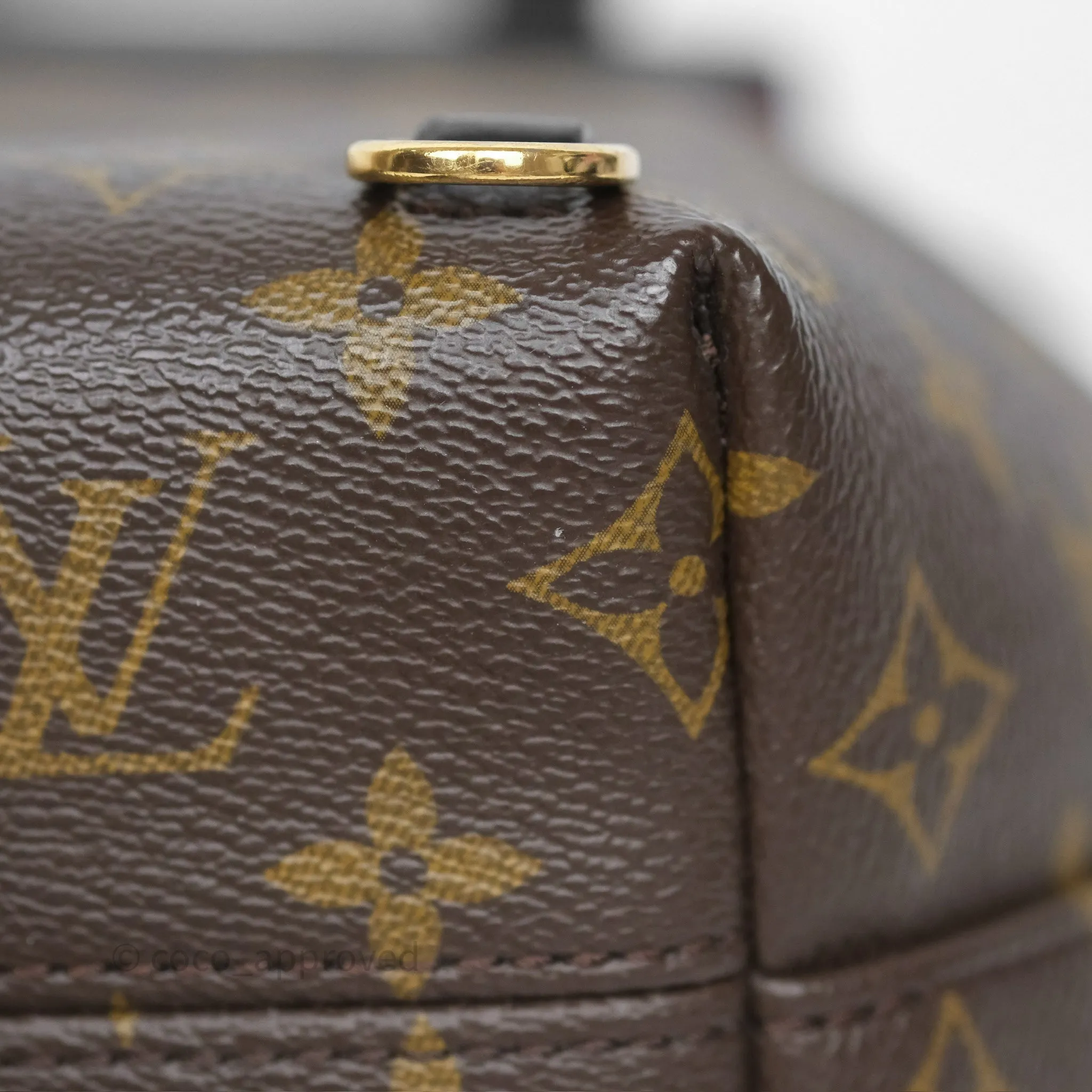 Louis Vuitton Montsouris BB Backpack Black Monogram Canvas