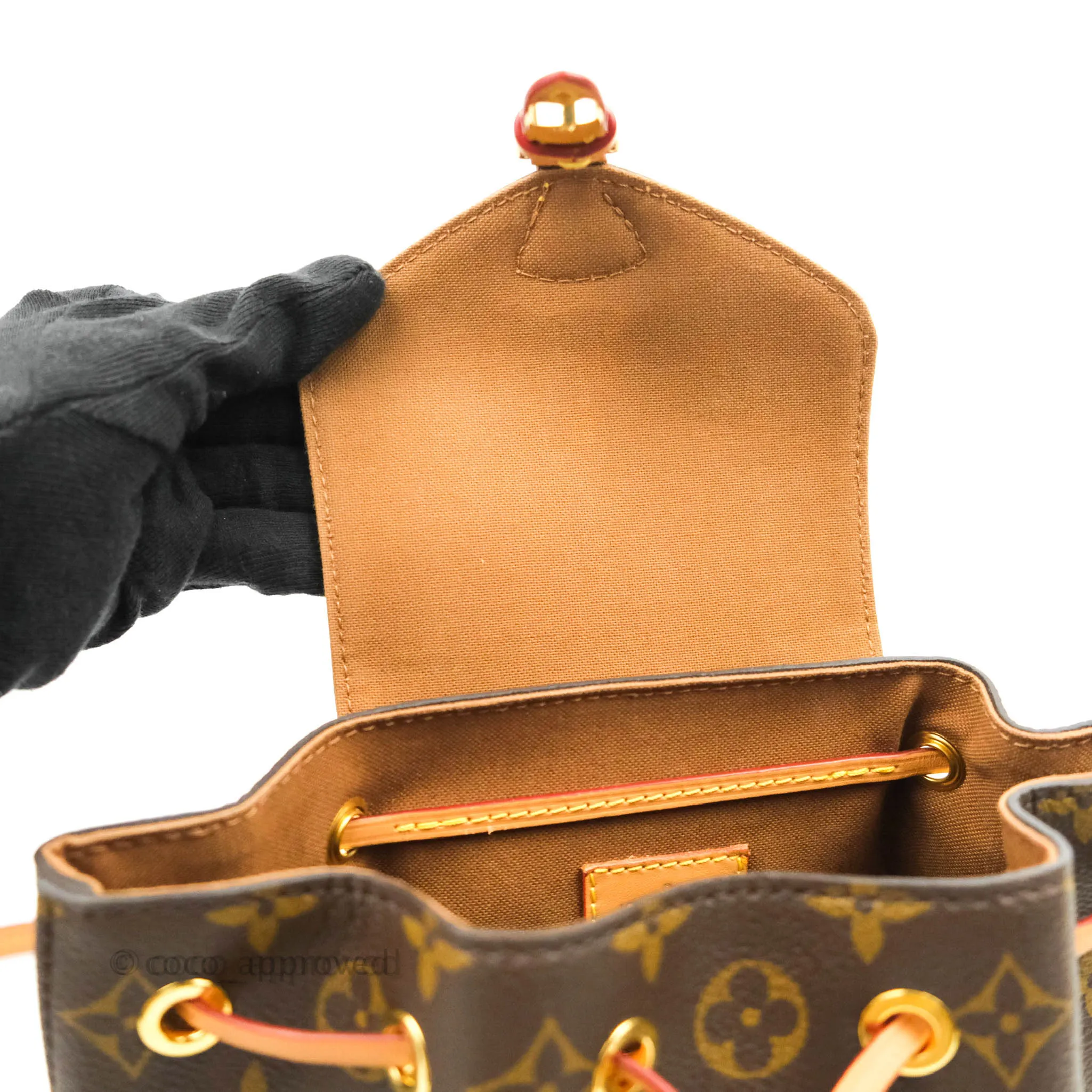 Louis Vuitton Montsouris BB Backpack Monogram Canvas