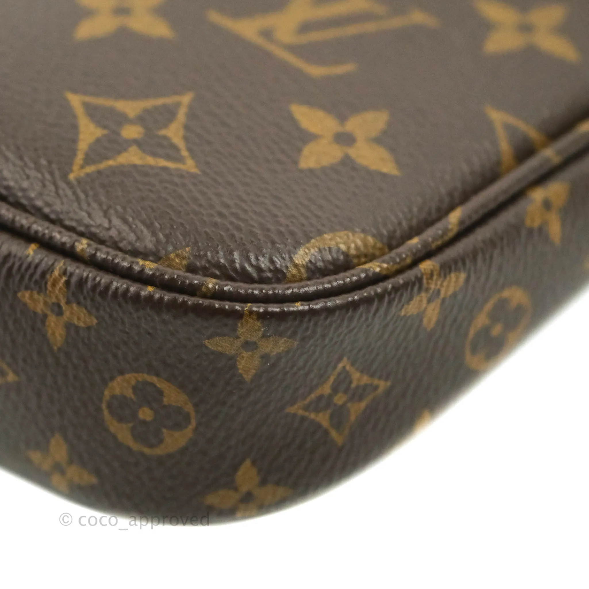 Louis Vuitton Multi Pochette Accessories Khaki Monogram Canvas