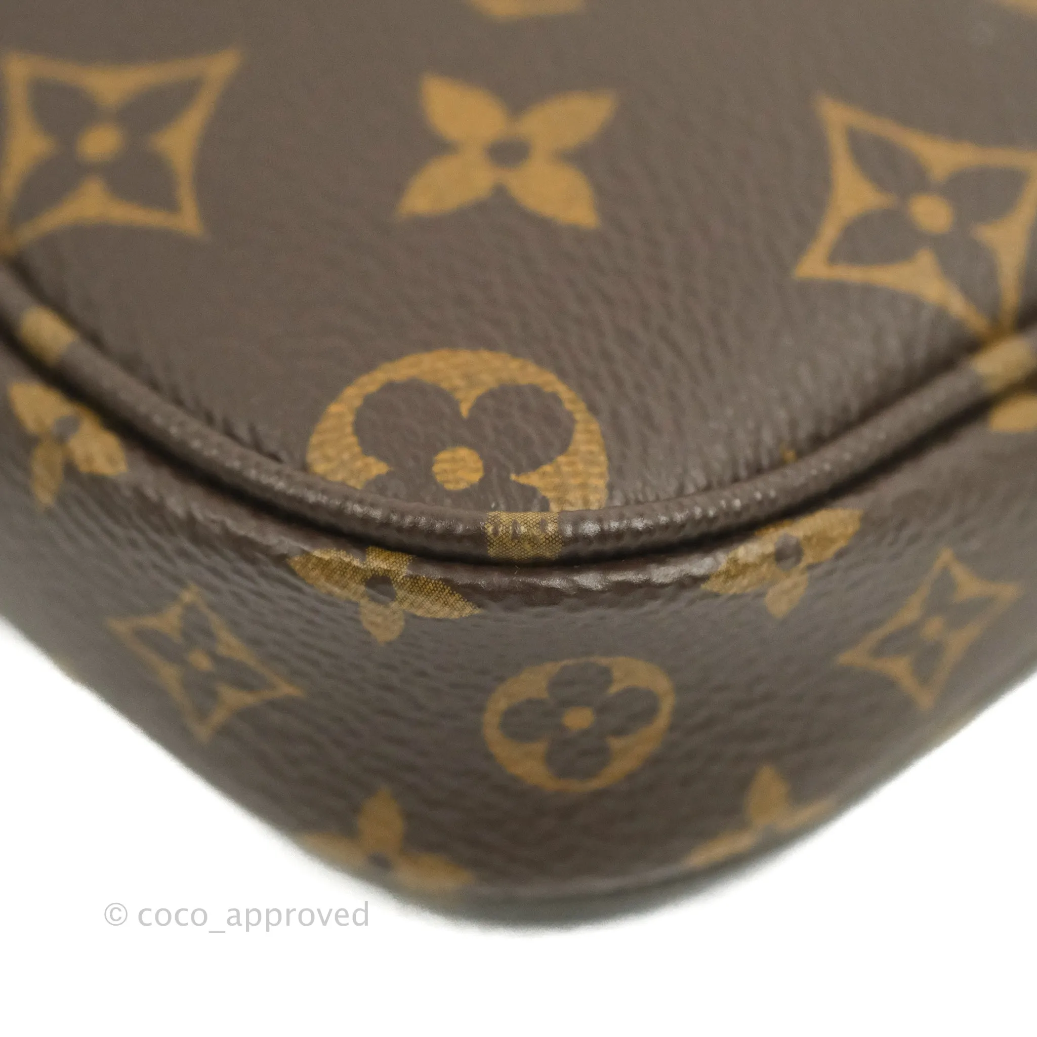 Louis Vuitton Multi Pochette Accessories Khaki Monogram Canvas