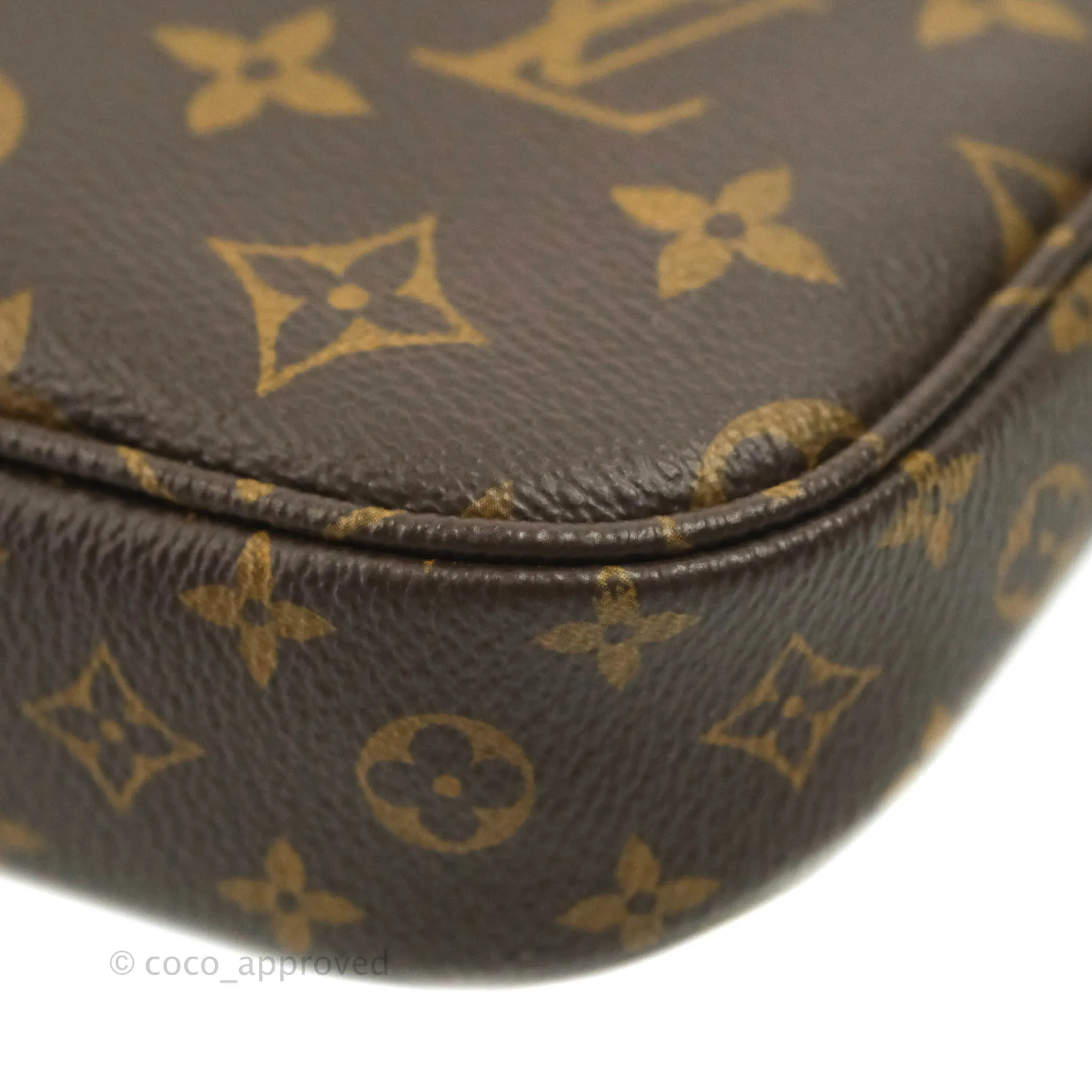 Louis Vuitton Multi Pochette Accessories Khaki Monogram Canvas