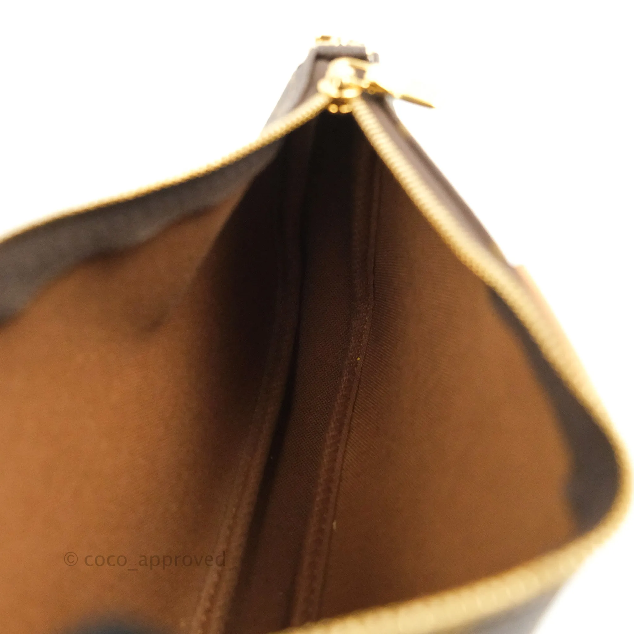 Louis Vuitton Multi Pochette Accessories Khaki Monogram Canvas