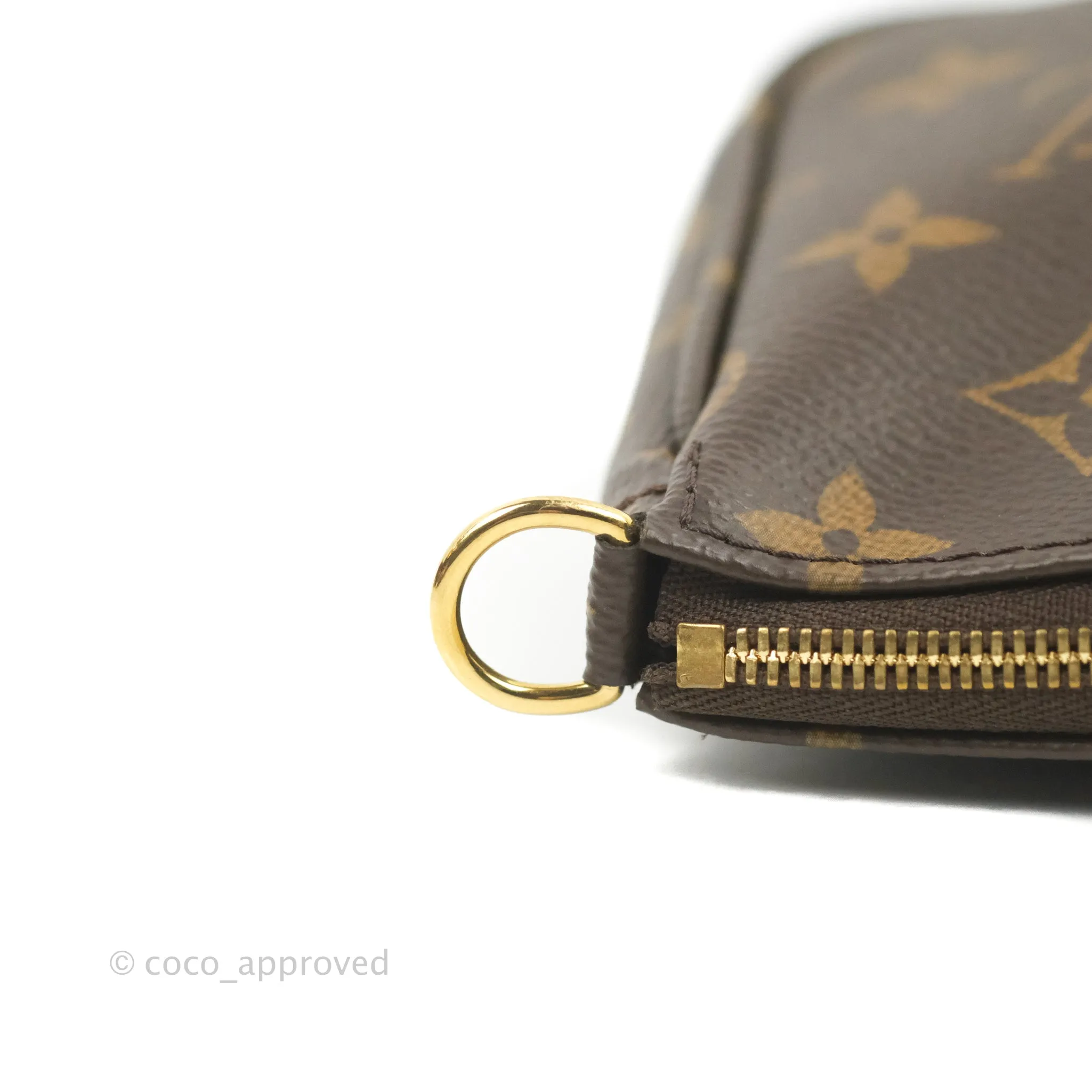 Louis Vuitton Multi Pochette Accessories Khaki Monogram Canvas